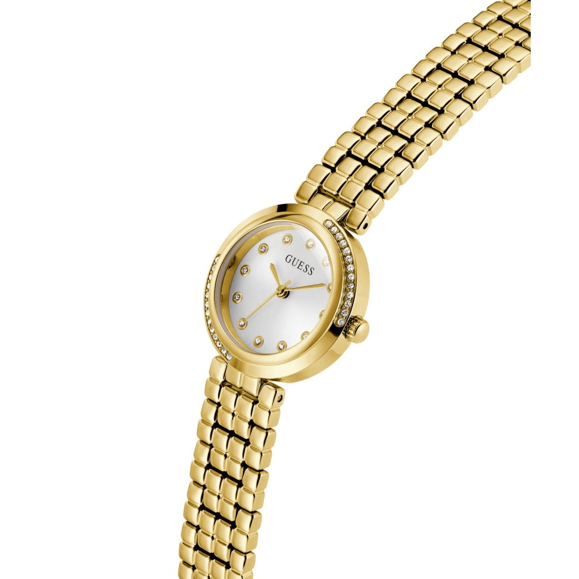 Montre Femme Guess Clara - Bracelet Acier Doré