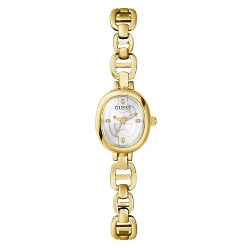 Montre analogique GUESS pour femme, couleur or