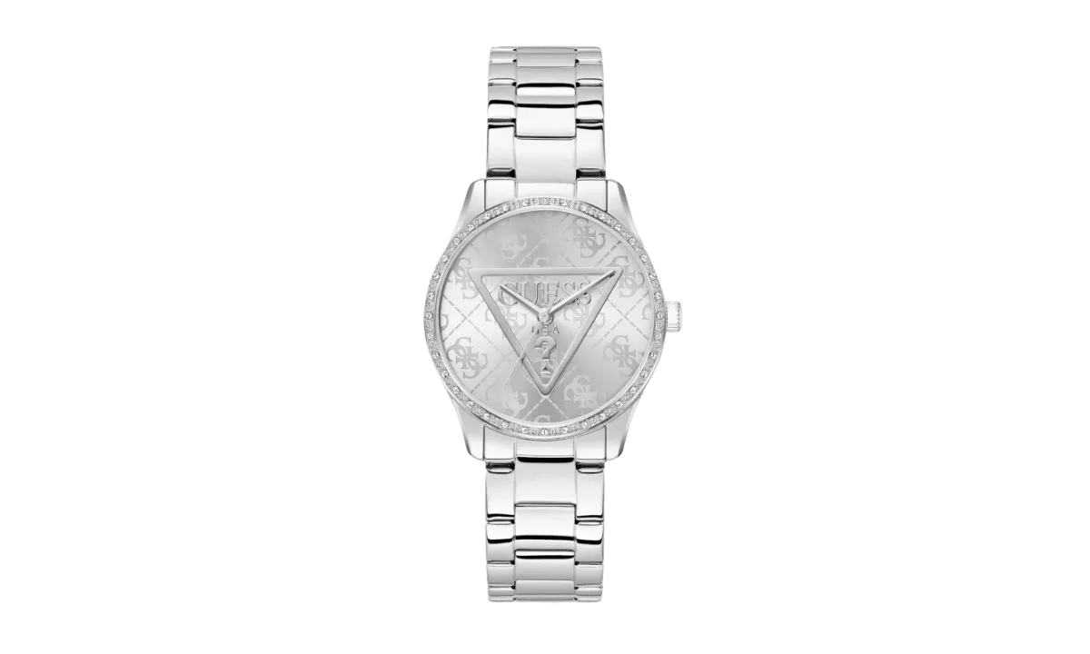 guess montres - montre femme roxy - bracelet acier argenté