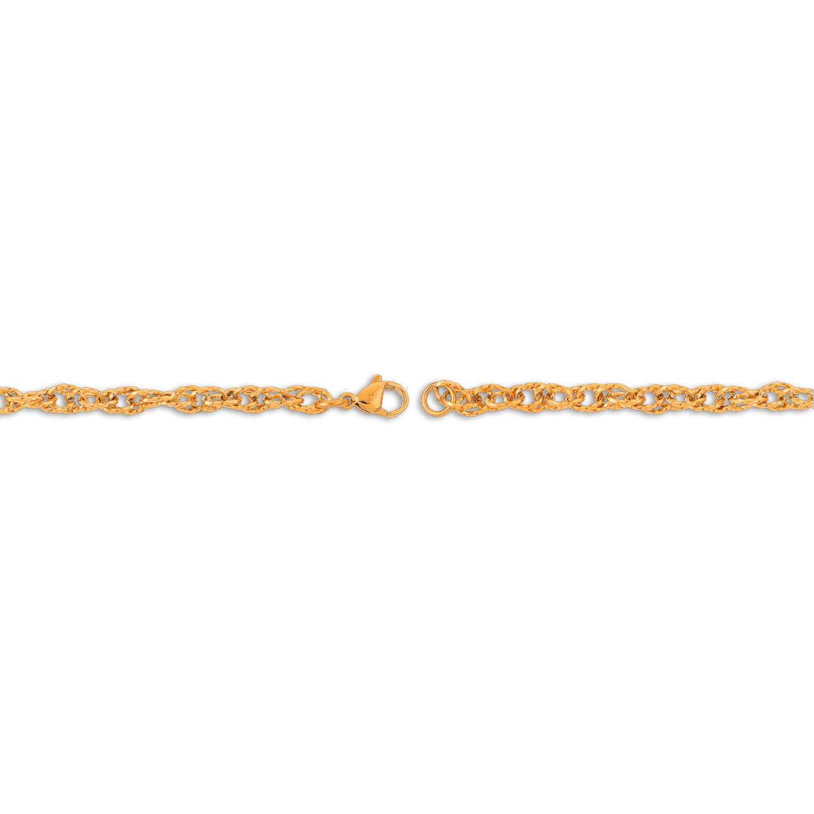 Bracelet Acier Jaune Fantaisie