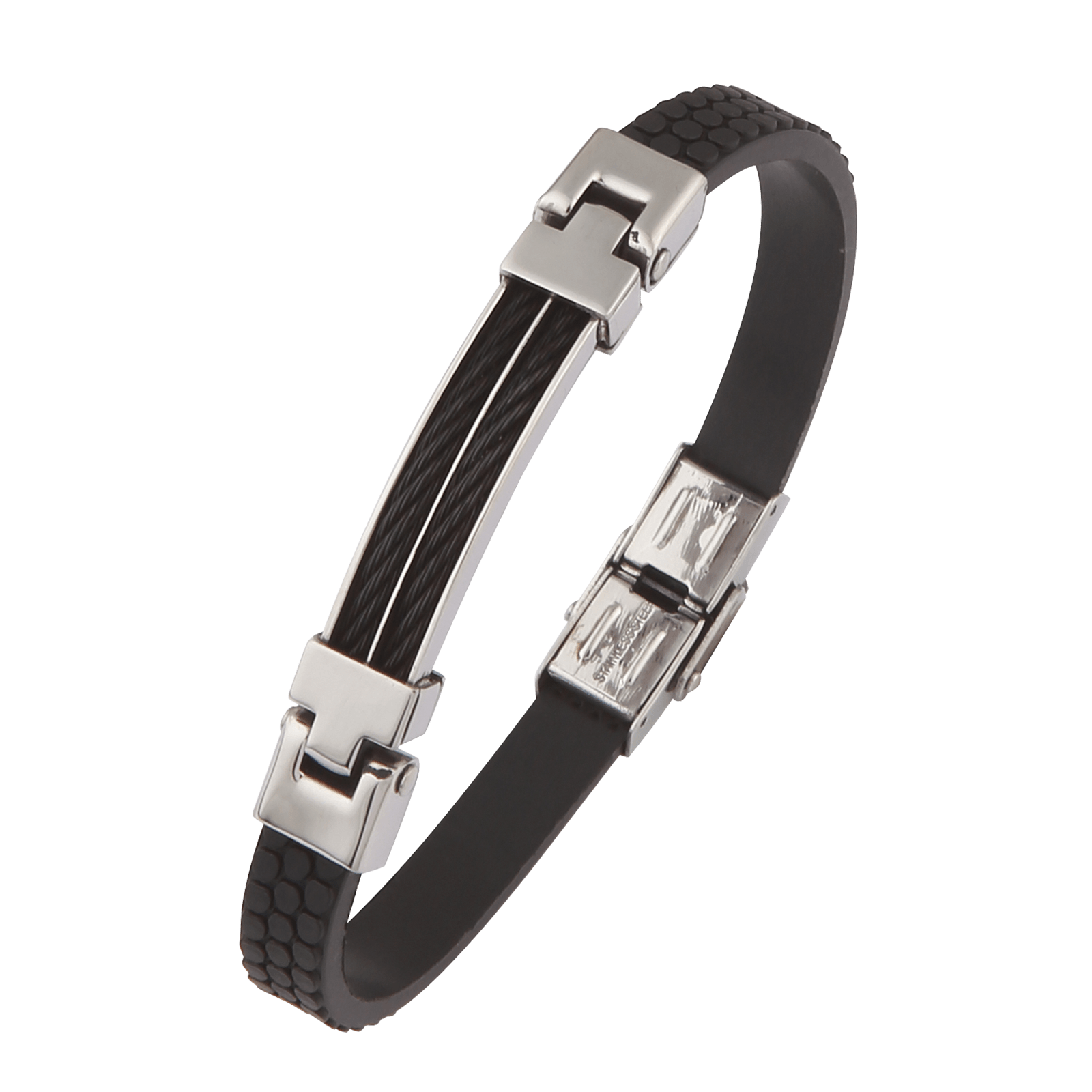 Bracelet Callas Acier et Ion Plating Black