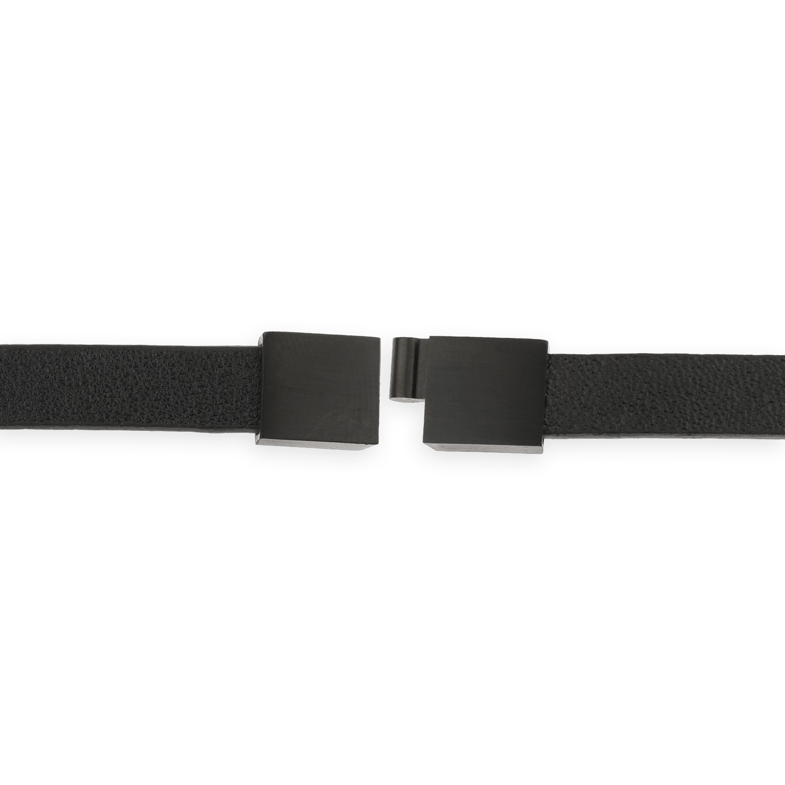 Bracelet Acier Jaune Carte Martinique Silicone Noir