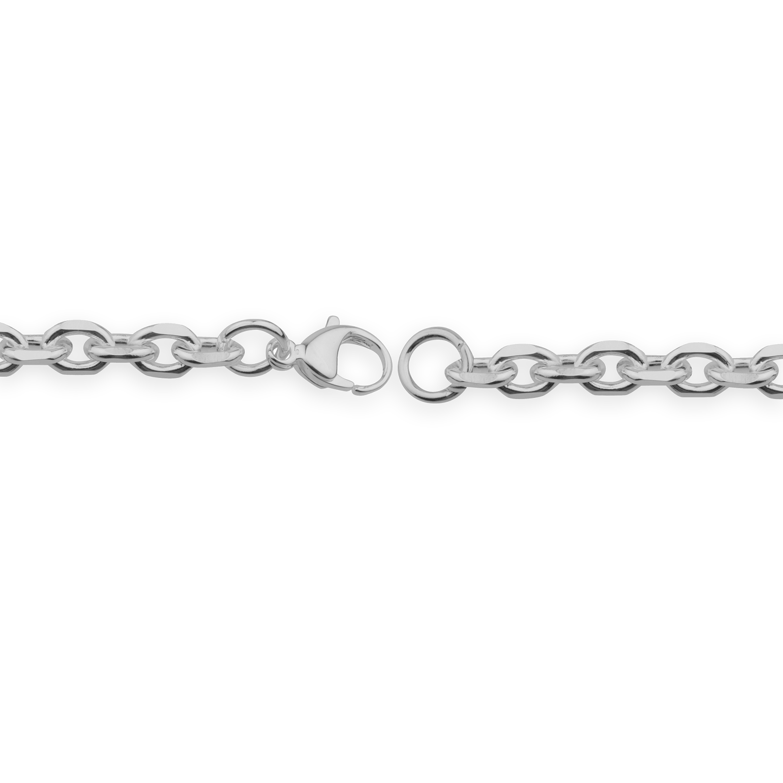 Bracelet Acier Maille Jaseron