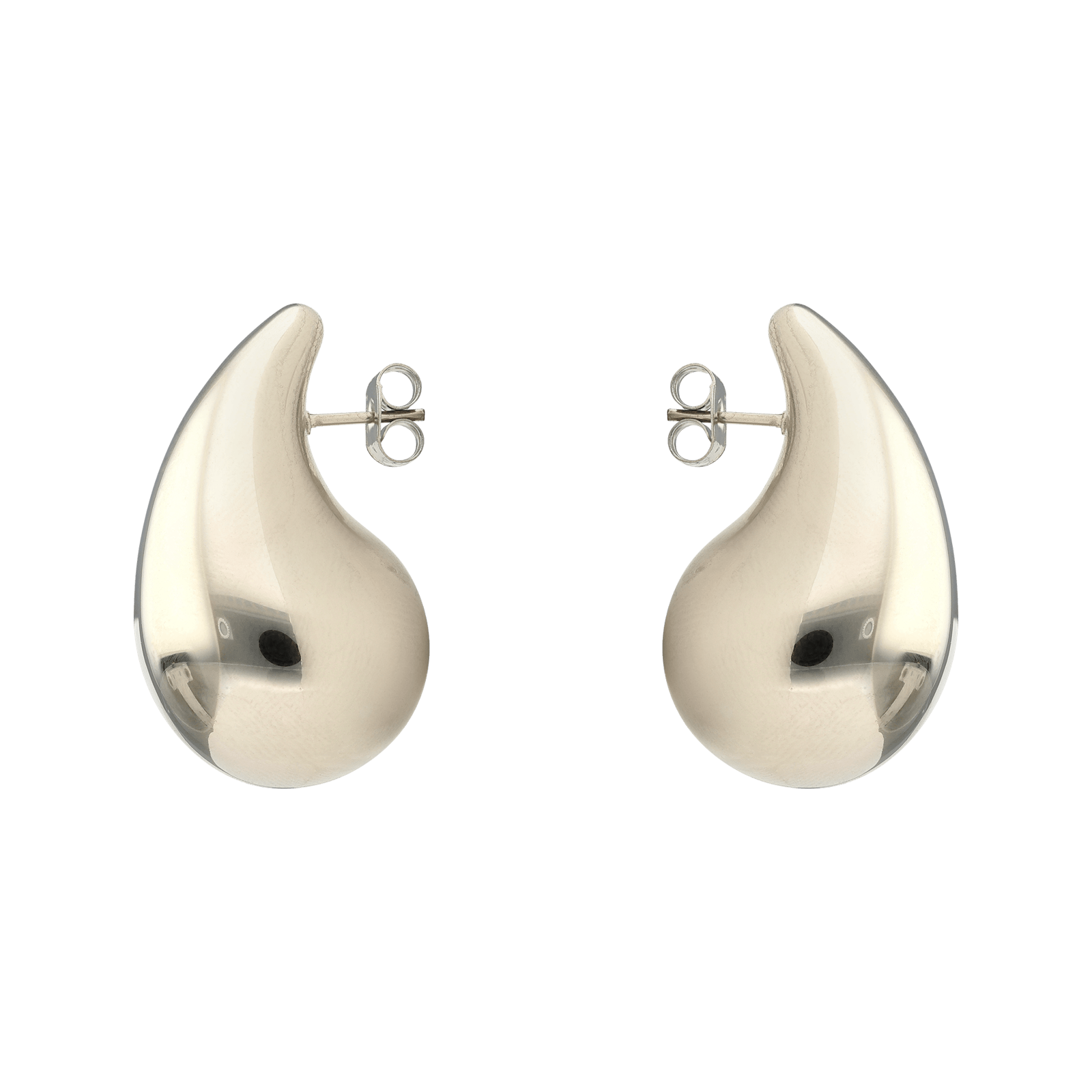 Boucles d'Oreilles Callas Acier goutte 18mm