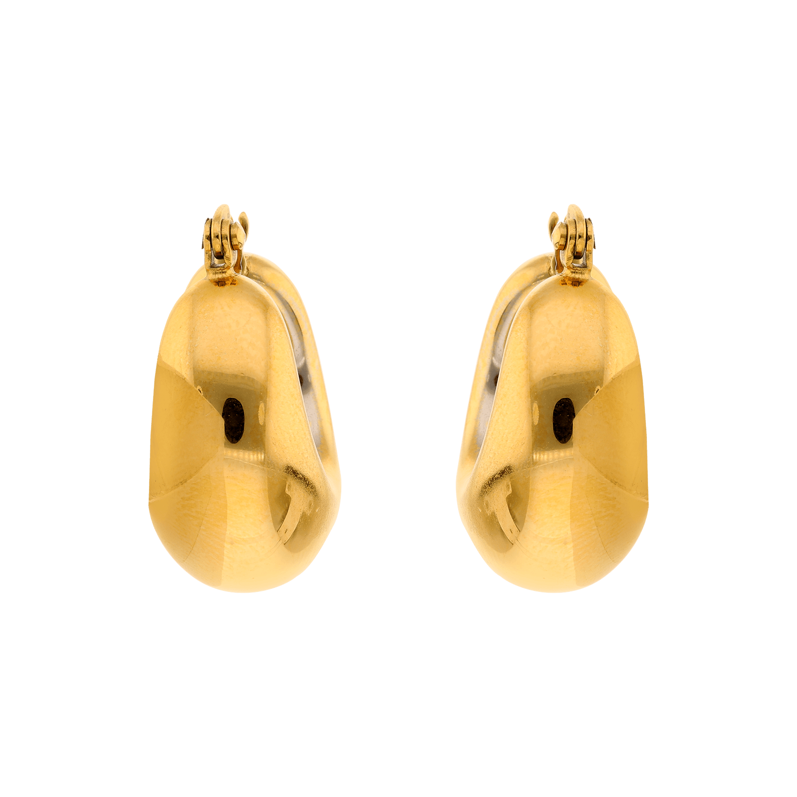 Créoles Acier Callas bombées 22mm