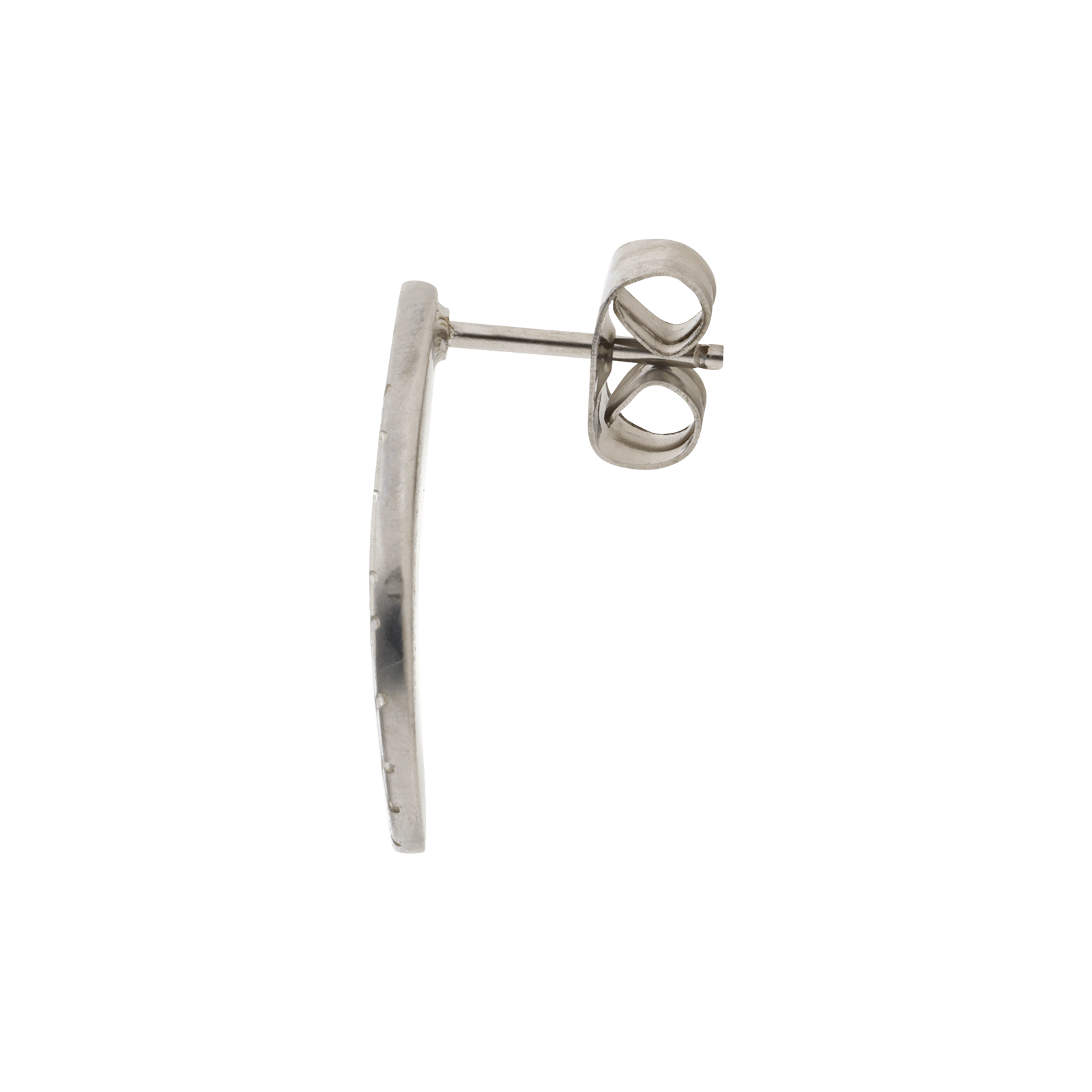 Boucles d'Oreilles Callas Acier motif écaille