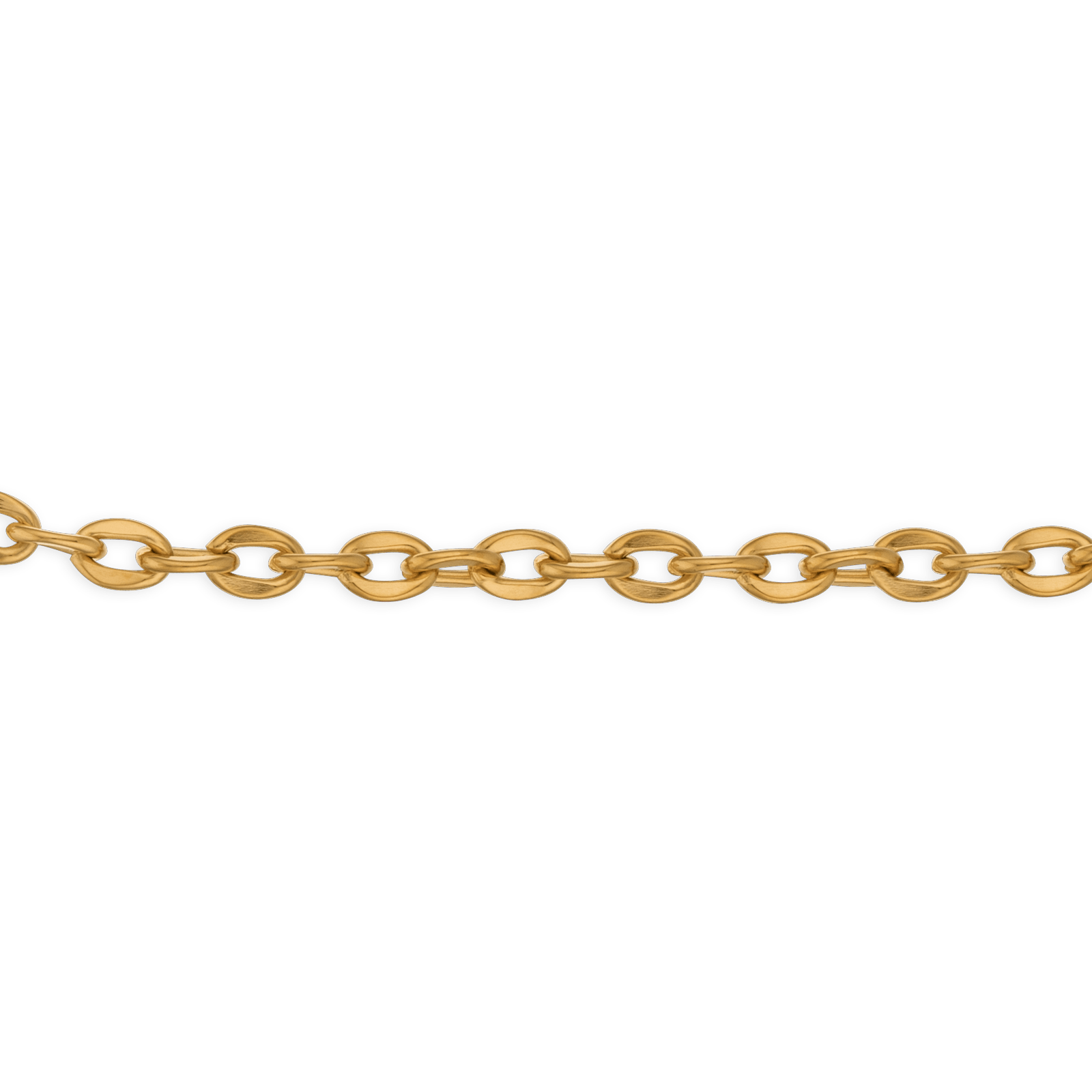 Collier acier maille forçat
