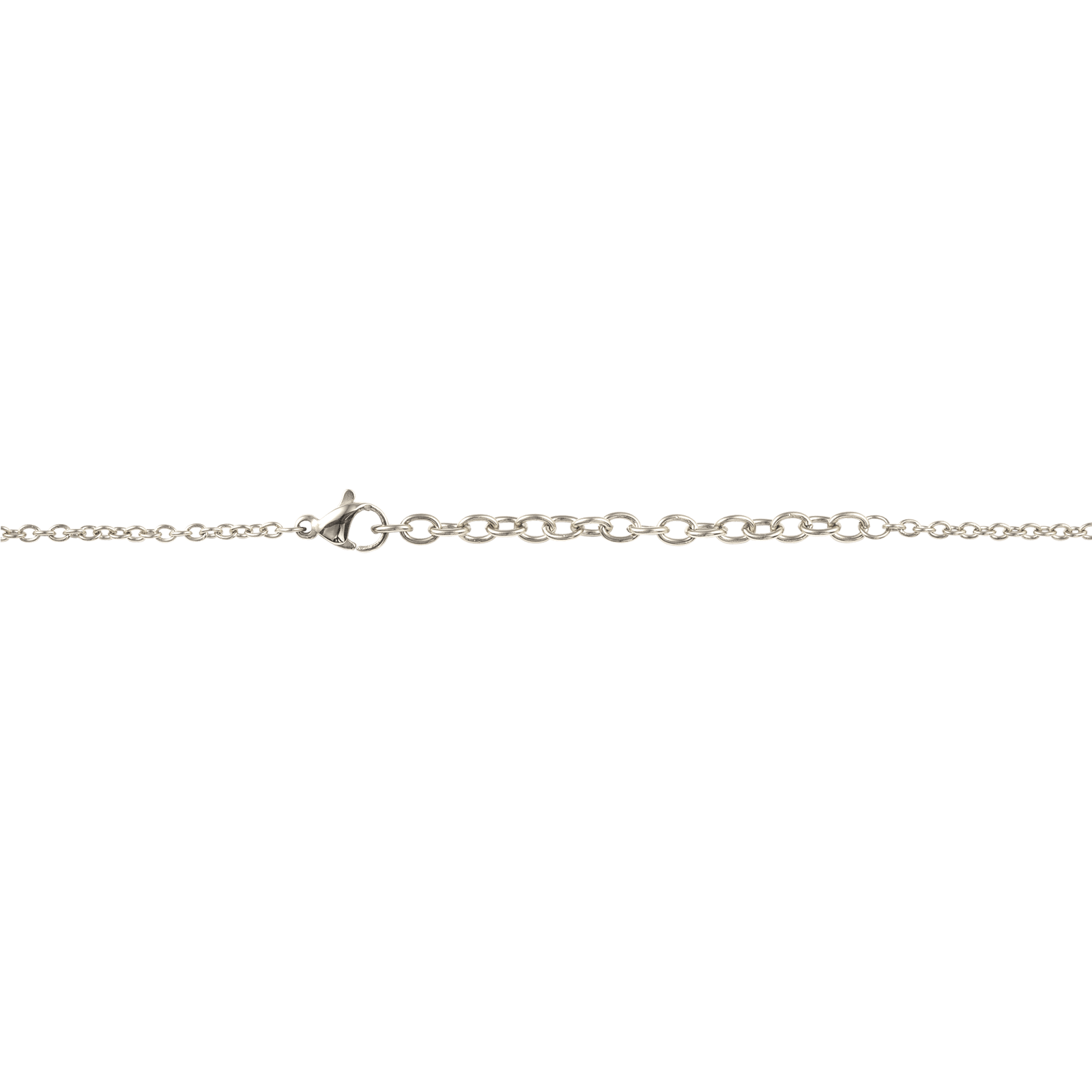 Collier Carte Guyane 25*37mm Multicolore 50 A 55cm Acier