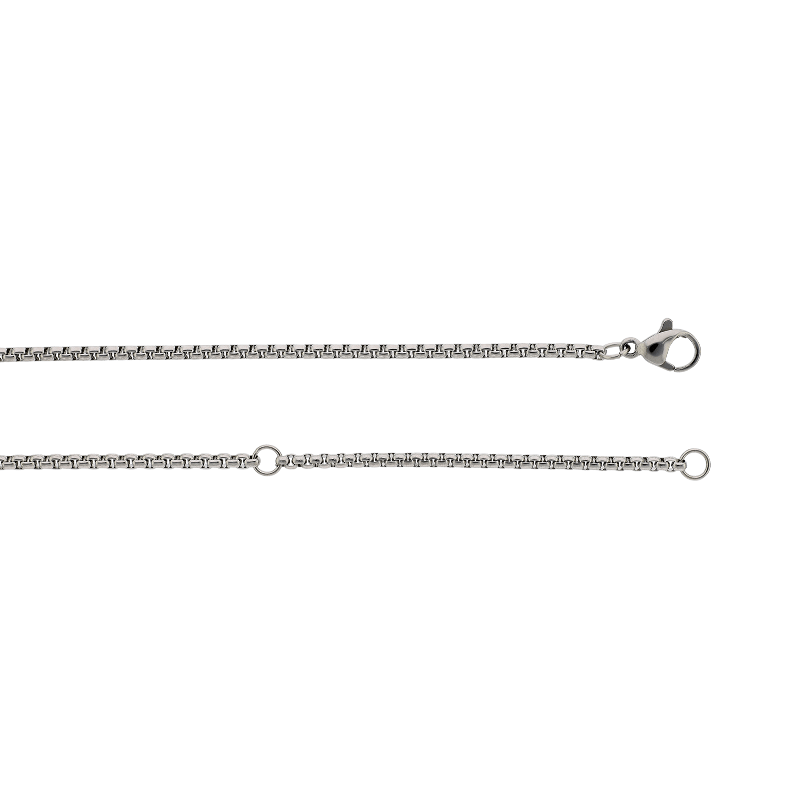 Collier Callas Acier doré Pendentif feuille ajouré Cristal Preciosa 40 plus 5 centimètres tag