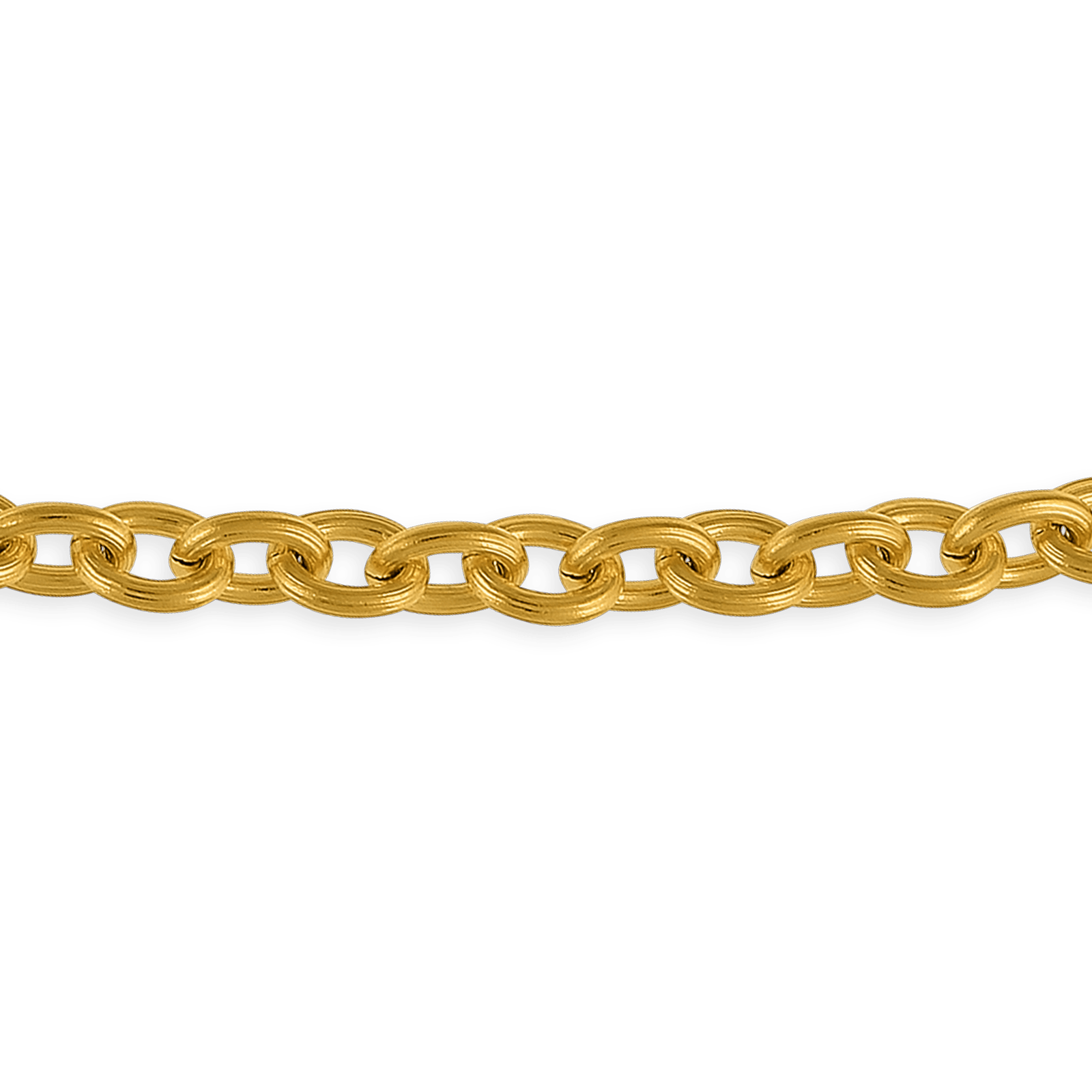 Collier acier maille forçat antillais