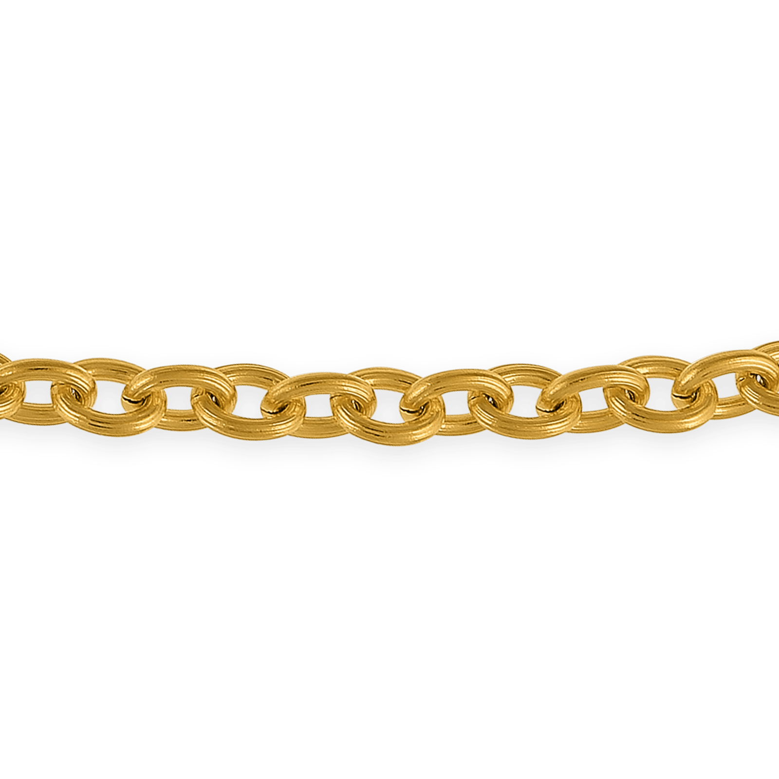 Collier acier maille forçat antillais