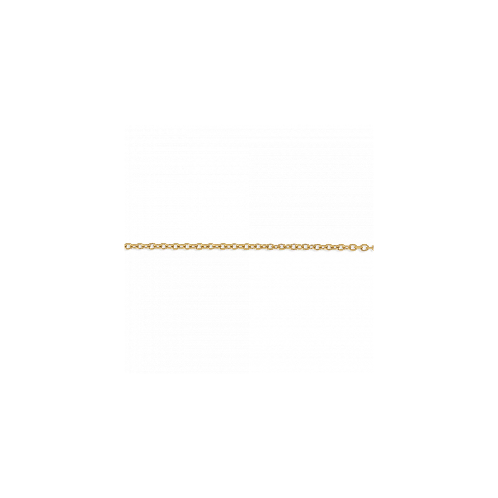Collier Callas Acier doré Forçat 1.5mm 45cm