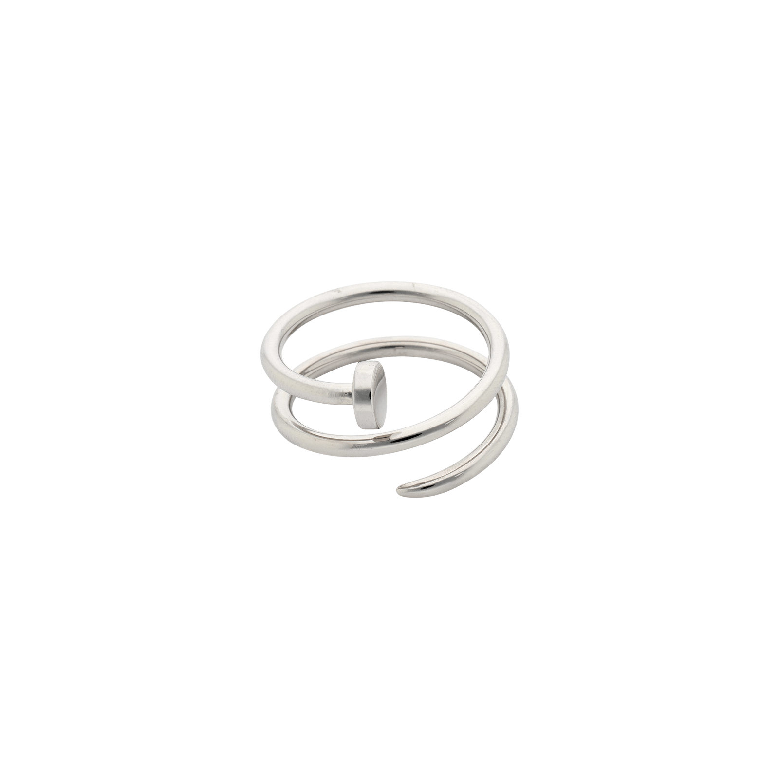 Bague Callas Acier clou