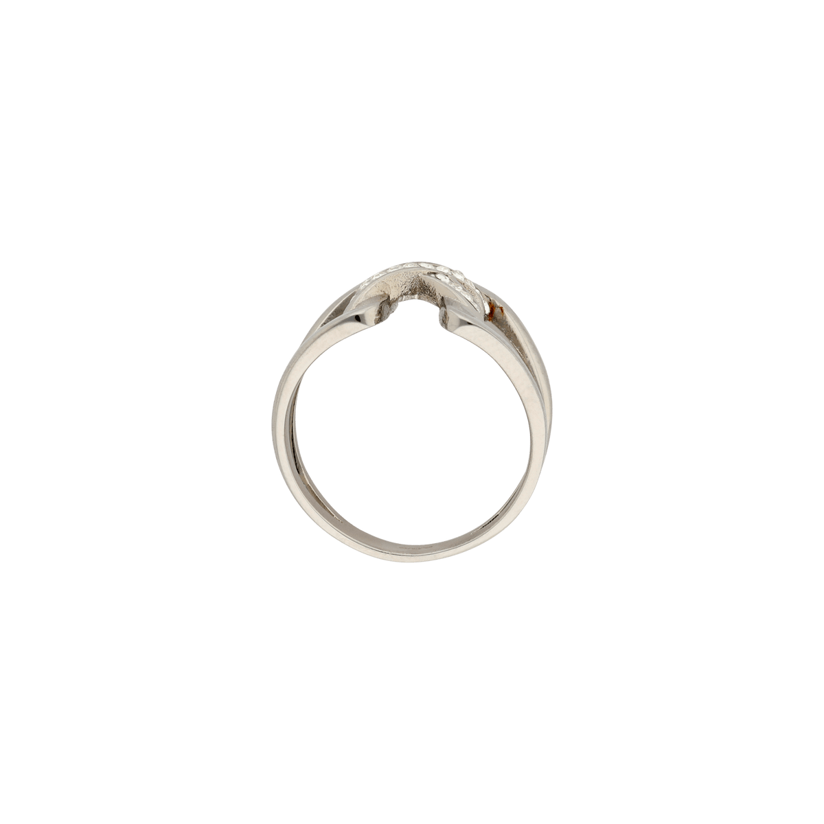 Bague Callas Acier fantaisie avec cristal Preciosa