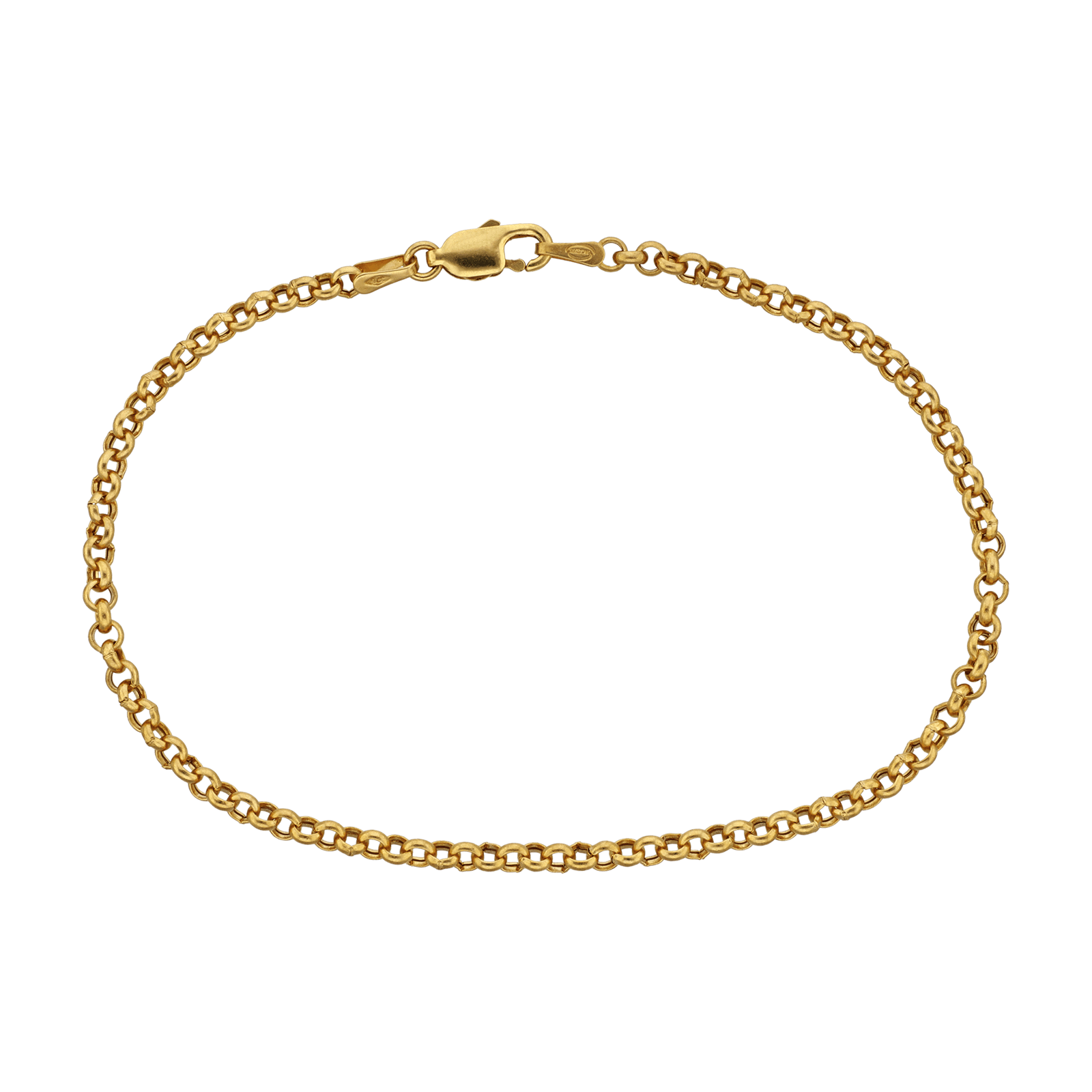 Bracelet jaseron 19 centimètres