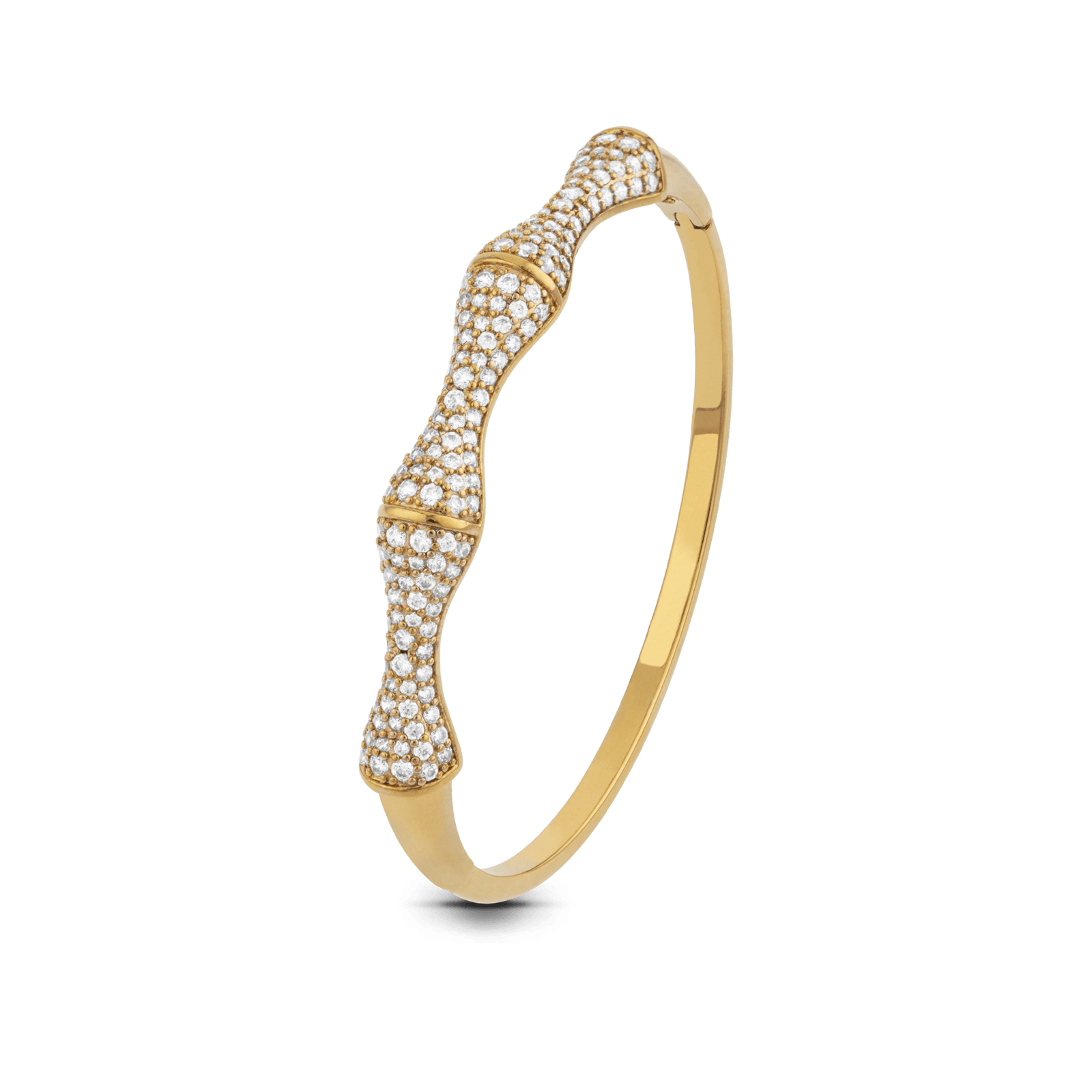 Bracelet Jonc Oxyde de Zirconium blanc
