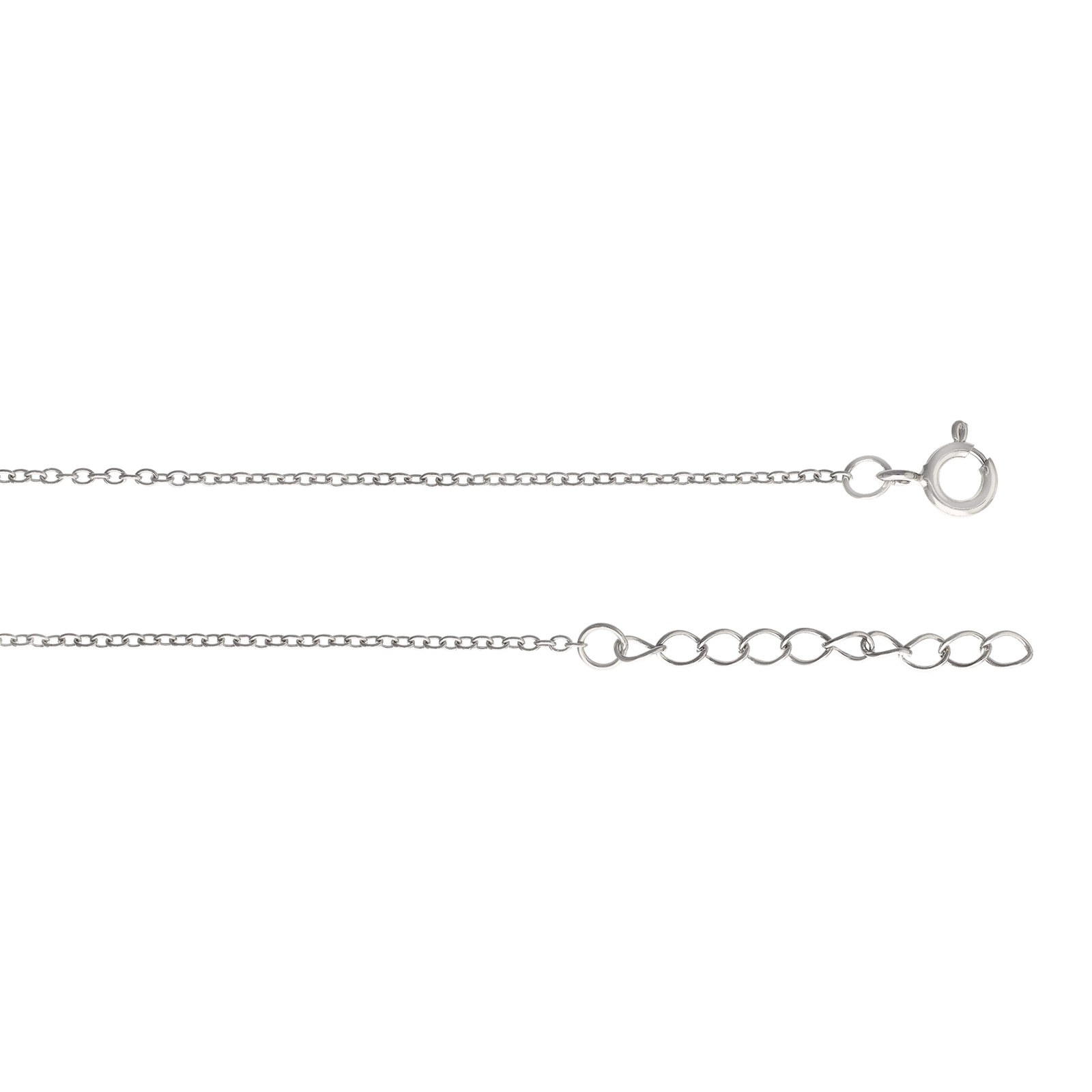 Bracelet Argent Rhodié centre coeur sertie Oxyde de Zirconium