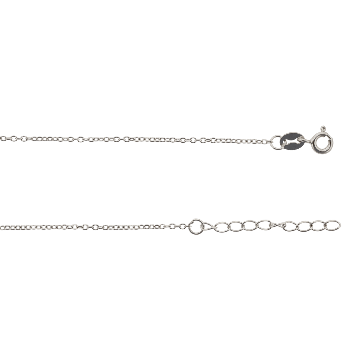 COLLIER ARGENT PENDENTIF CERCLE SERTI