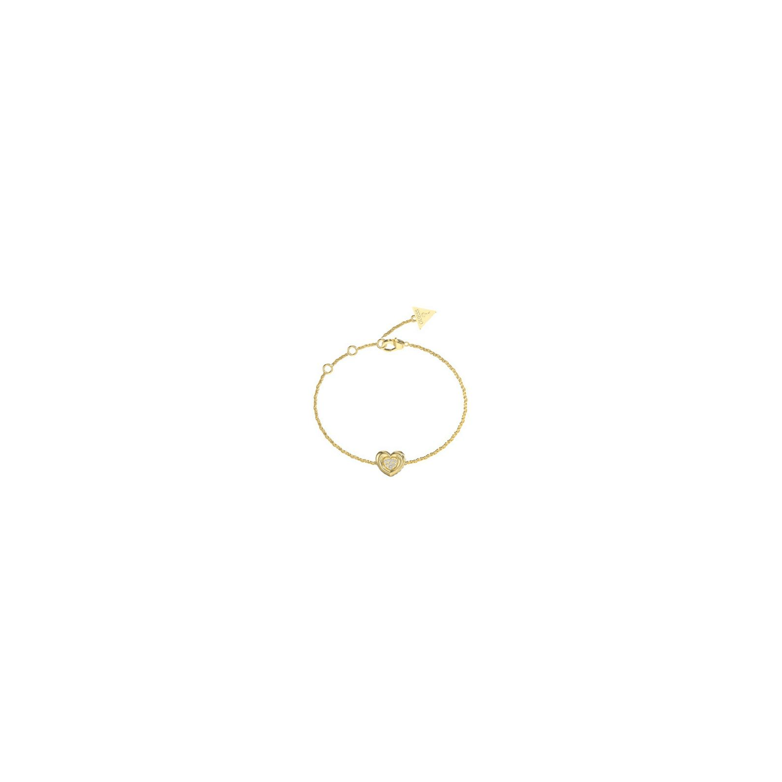 Bracelet GUESS L.O.V.E Acier doré