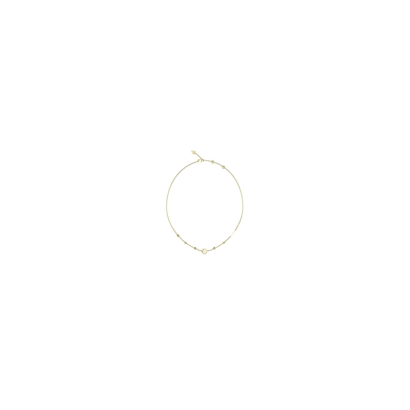 Collier Callas quatre Love Acier doré