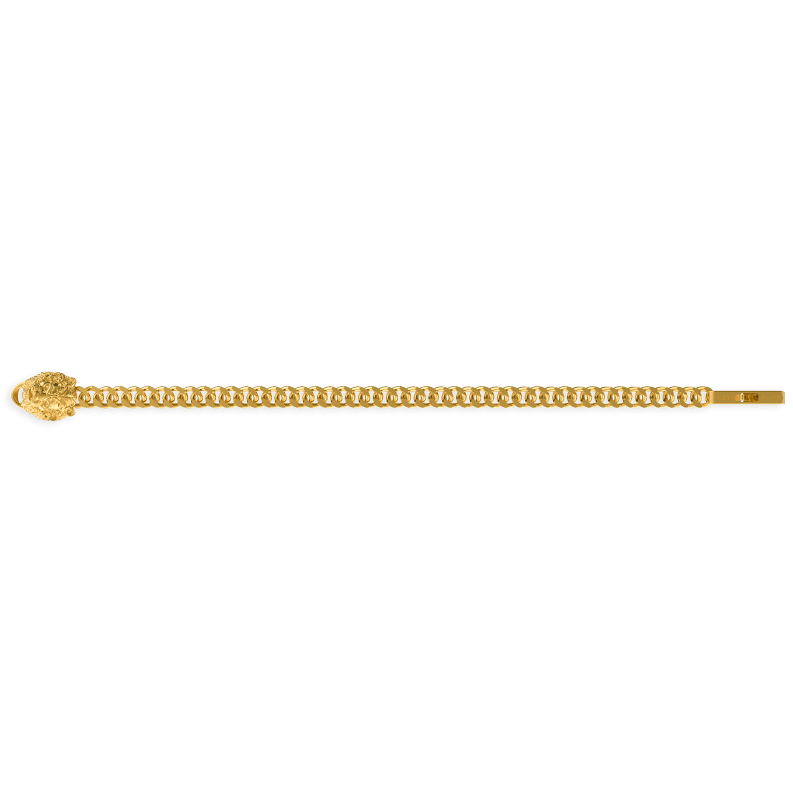 Bracelet GUESS lion king Acier doré