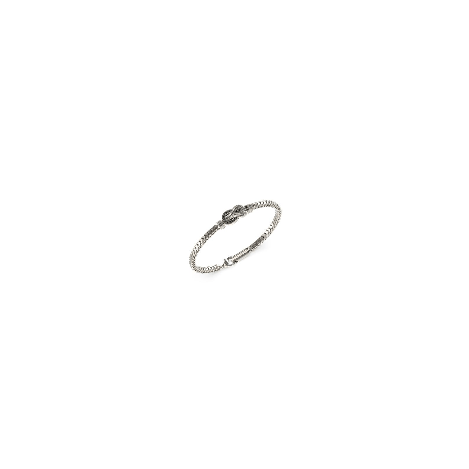 Bracelet GUESS nœud marin acier