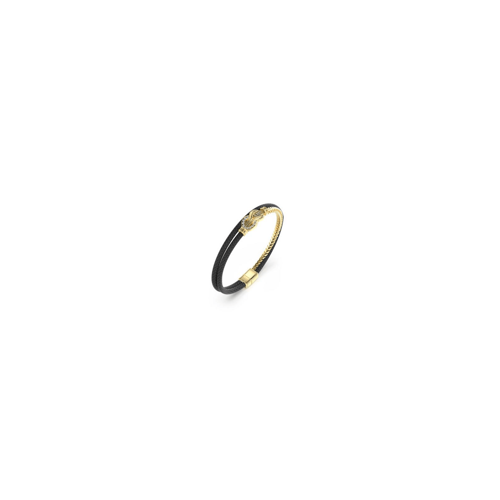 Bracelet GUESS Sailor Knot Nœud marin Acier Doré