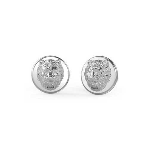 Boucles d'Oreilles Acier Homme lion king