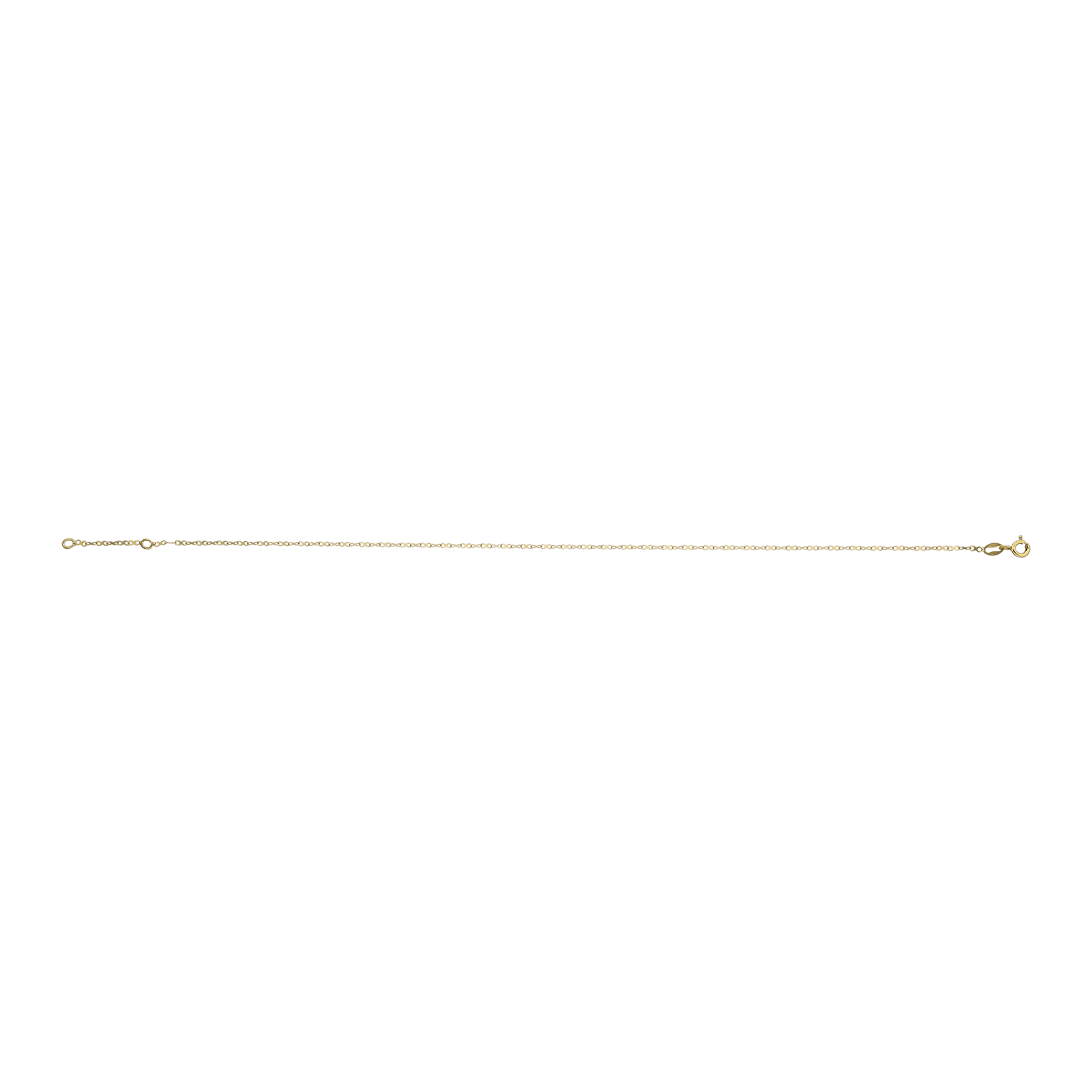 chaine cheville fantaisie maille infini plate Petit Modèle 25 plus 2 centimètres