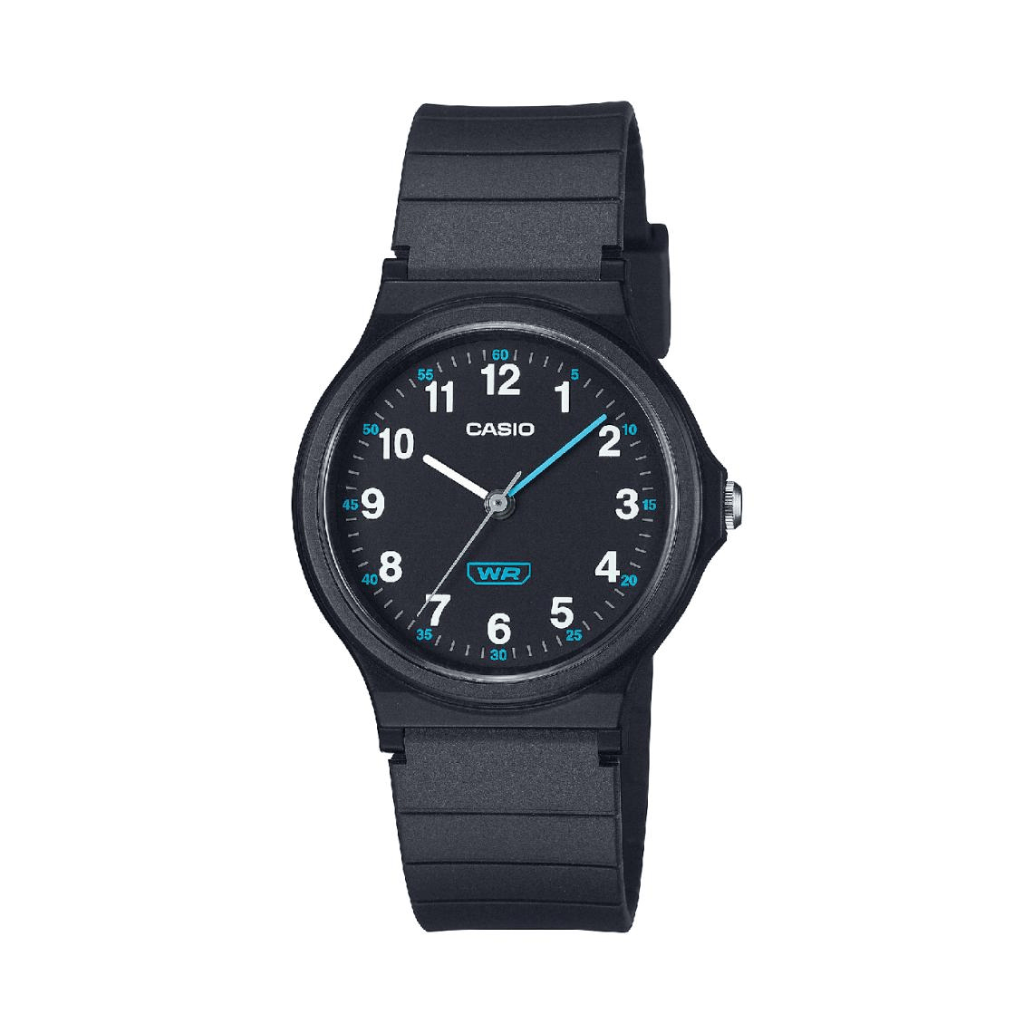 Montre Femme Casio - LQ-24B-1BEF Bracelet Résine Noir