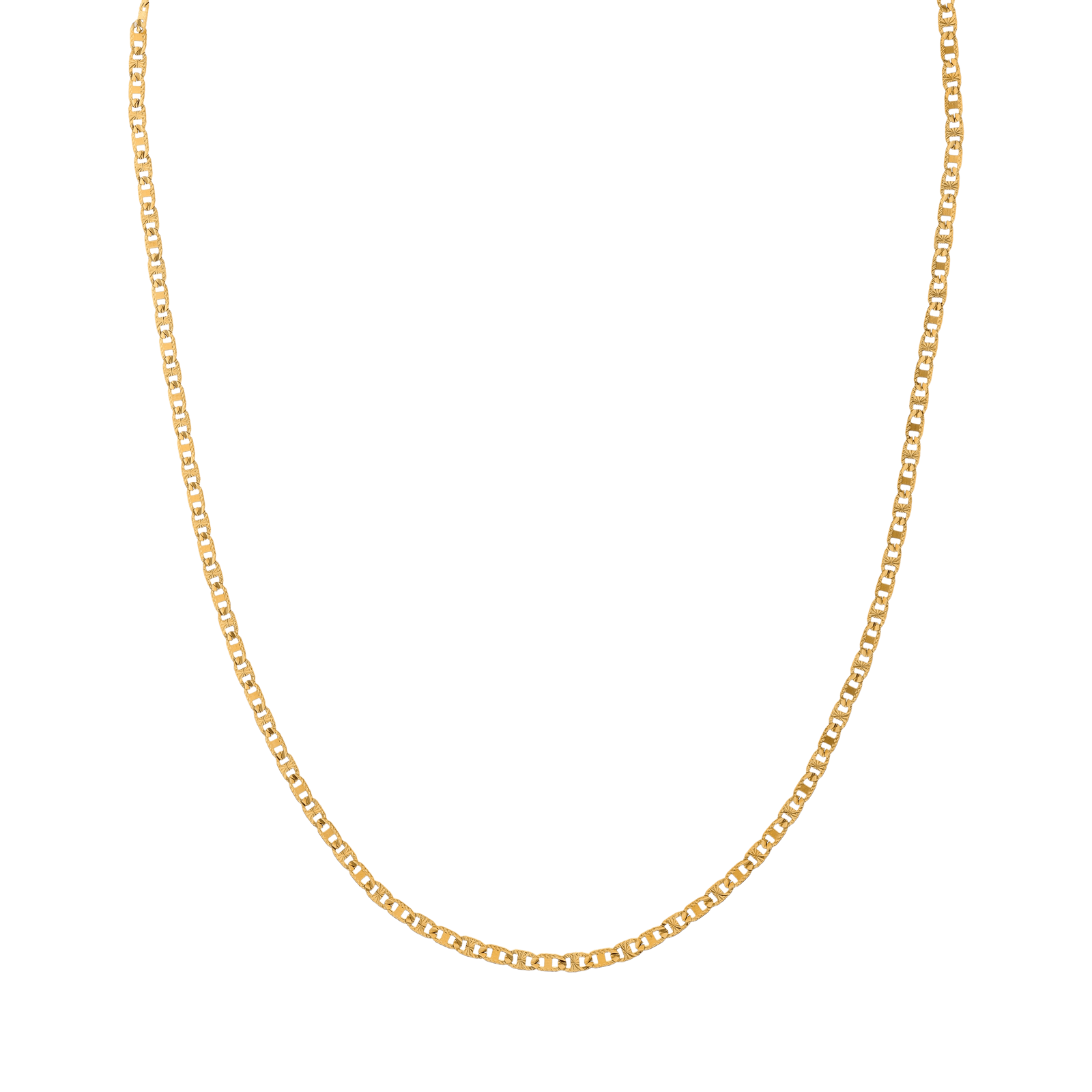 collier homme callas acier mar diam diamanté acier doré 60cm
