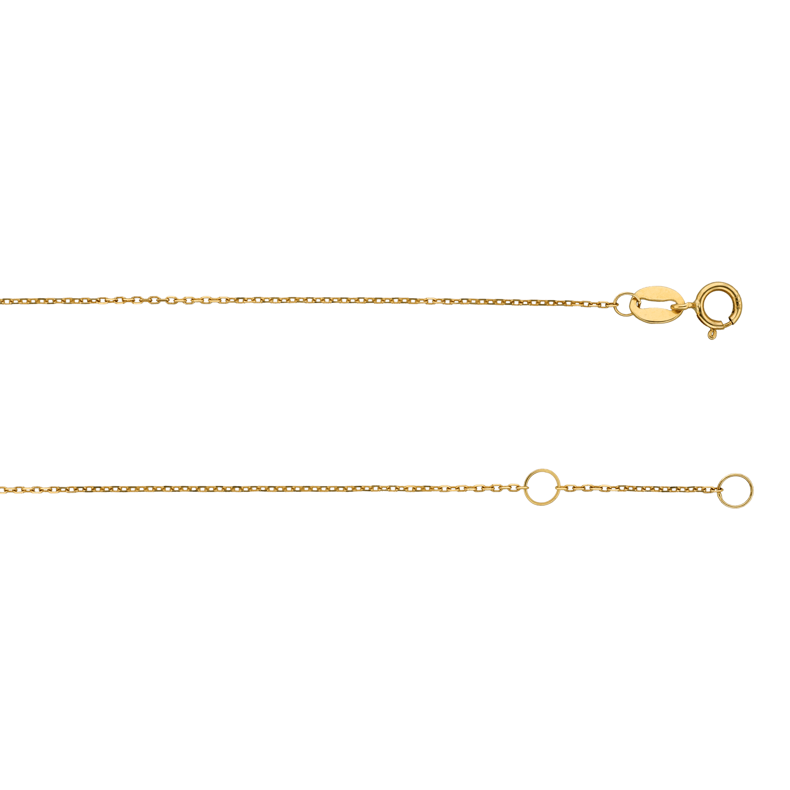 collier fantaisie losange pavé oxyde de zirconium plus 4 de zirconium 40 plus 5 mm