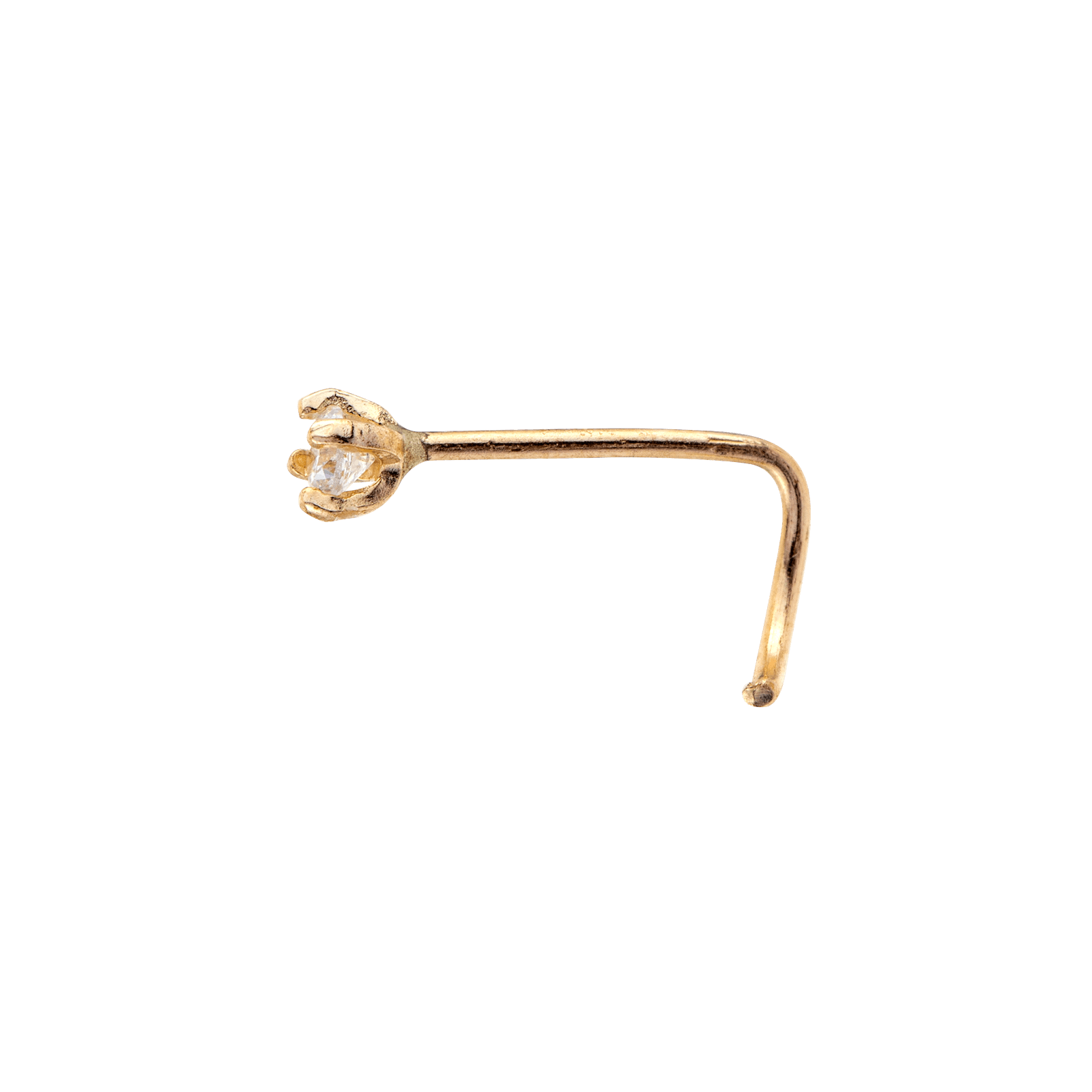 Piercing Nez Or375 Zirconium