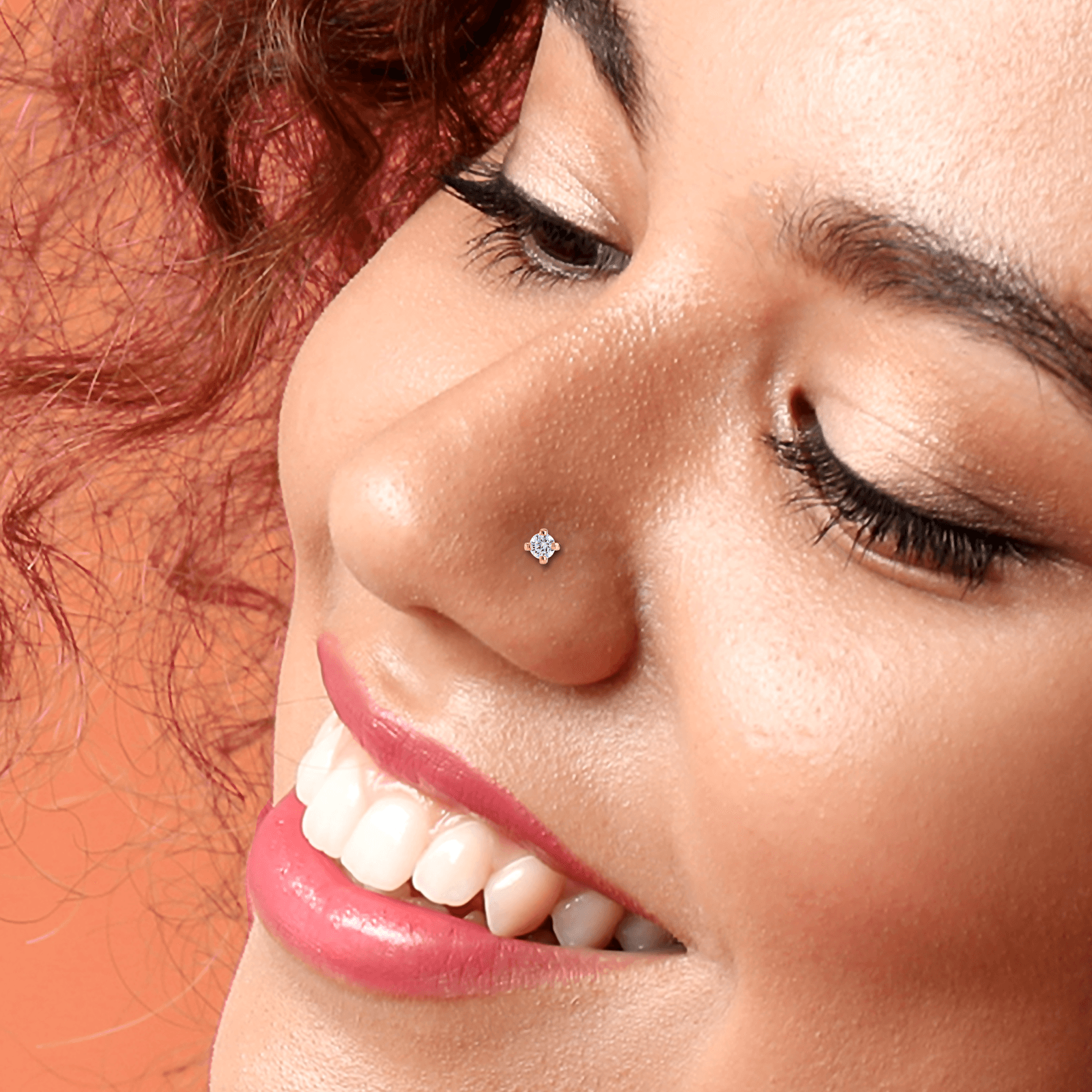 Piercing Nez Or375 Zirconium