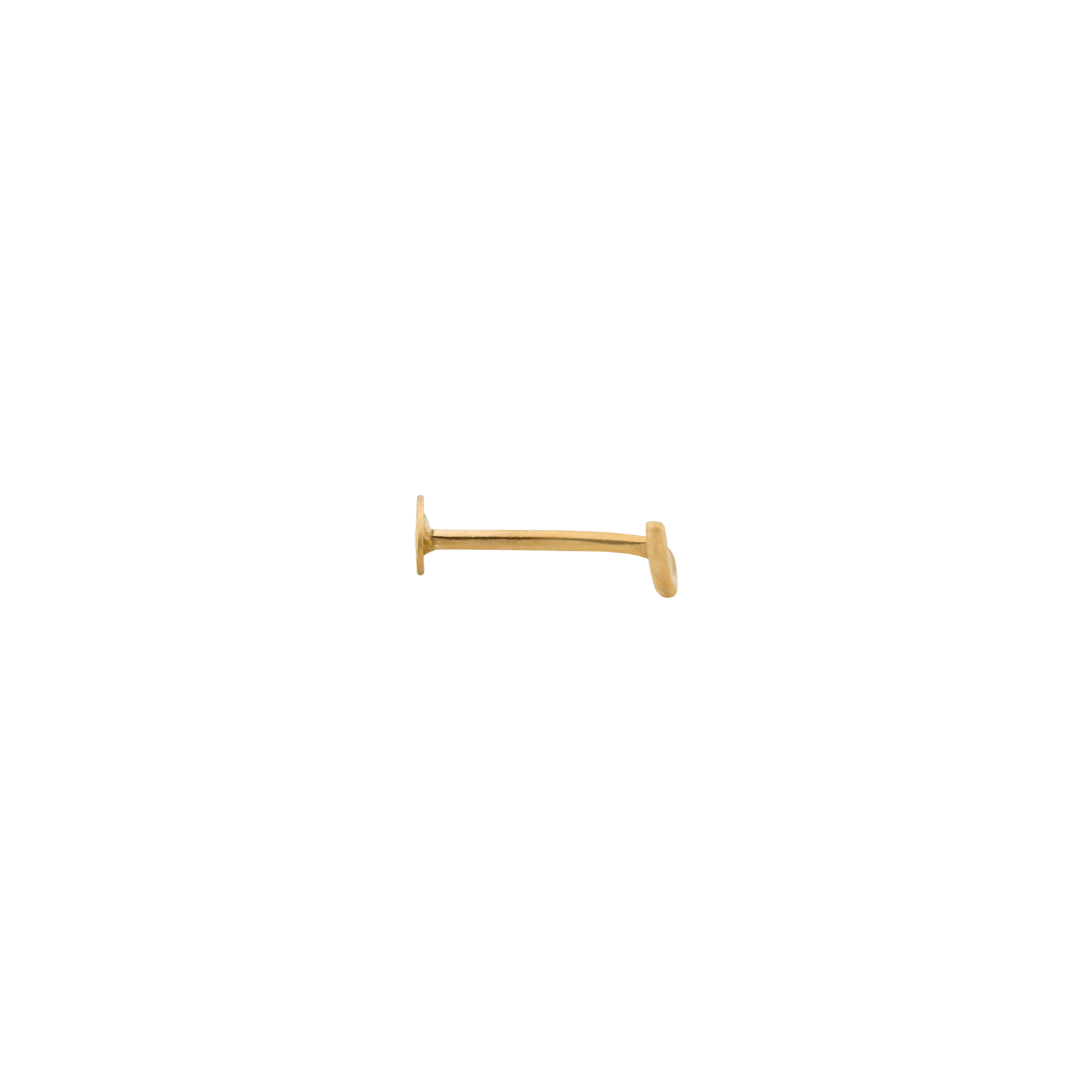 piercing nez grain de café