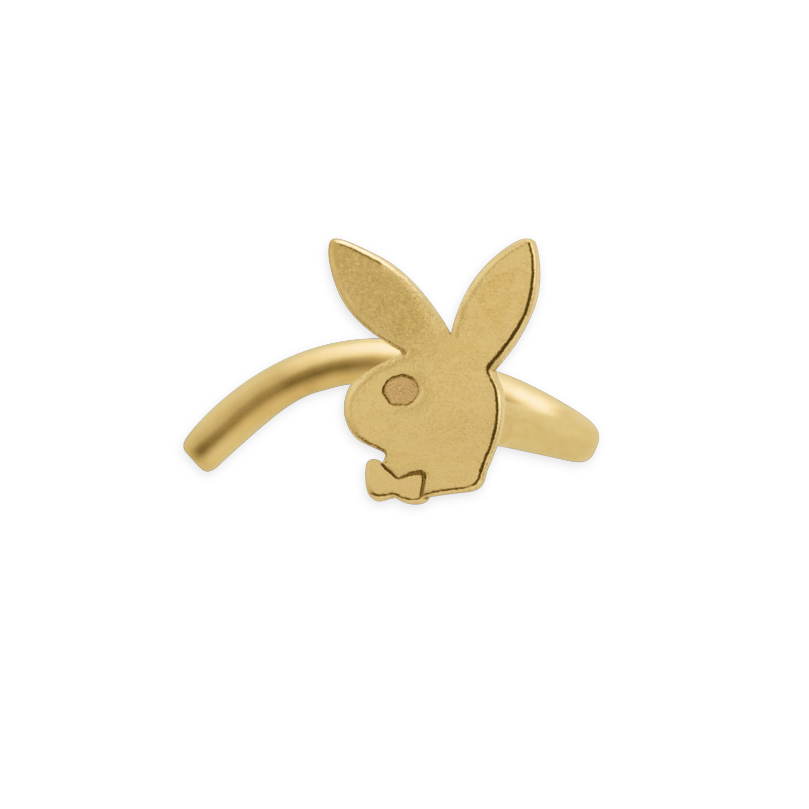 Piercing Nez Or375 Lapin