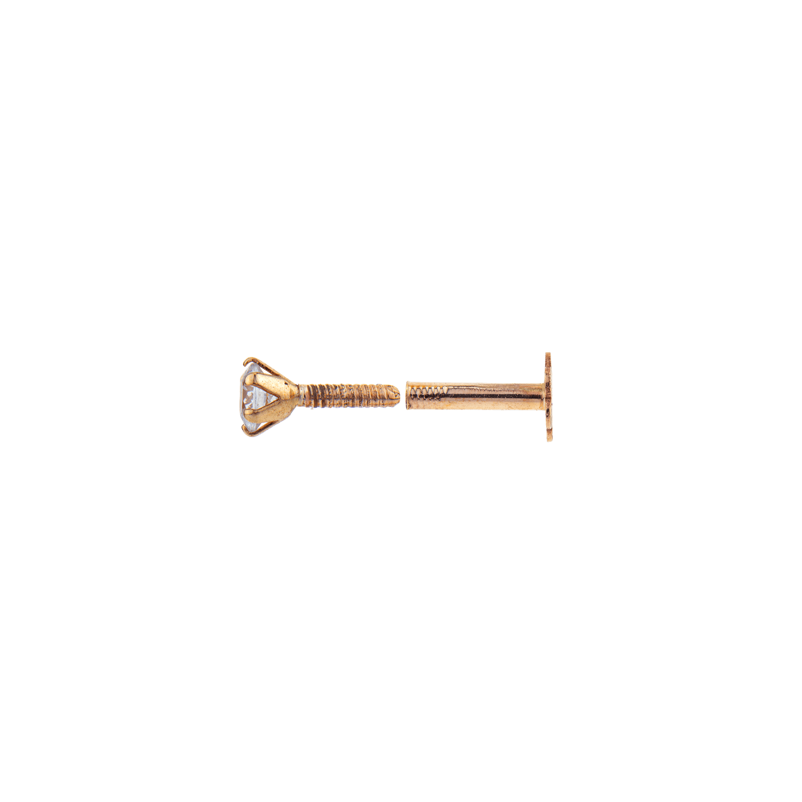 Piercing Cartilage Or375 Cœur Zirconium