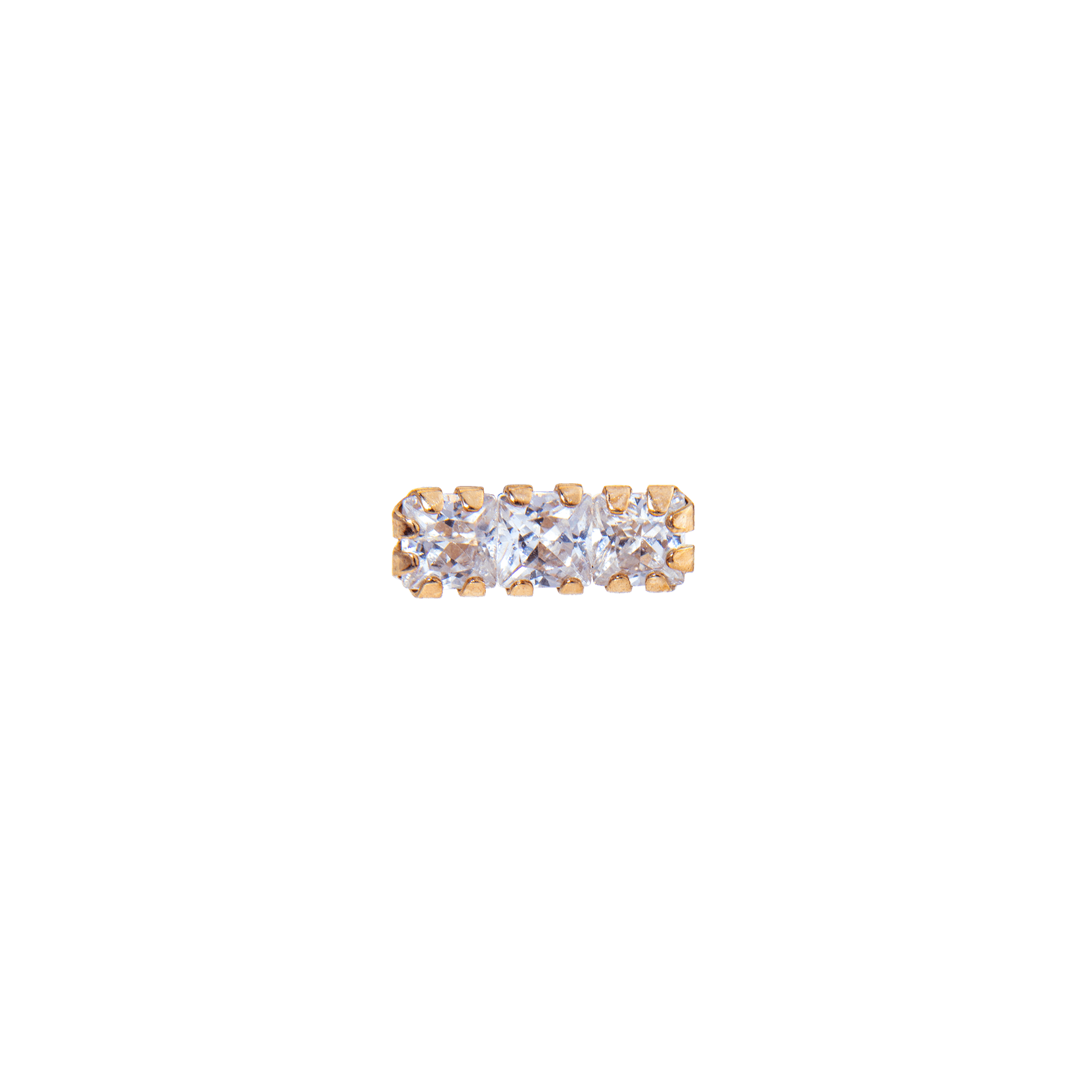 Piercing Tragus Or375  Zirconium
