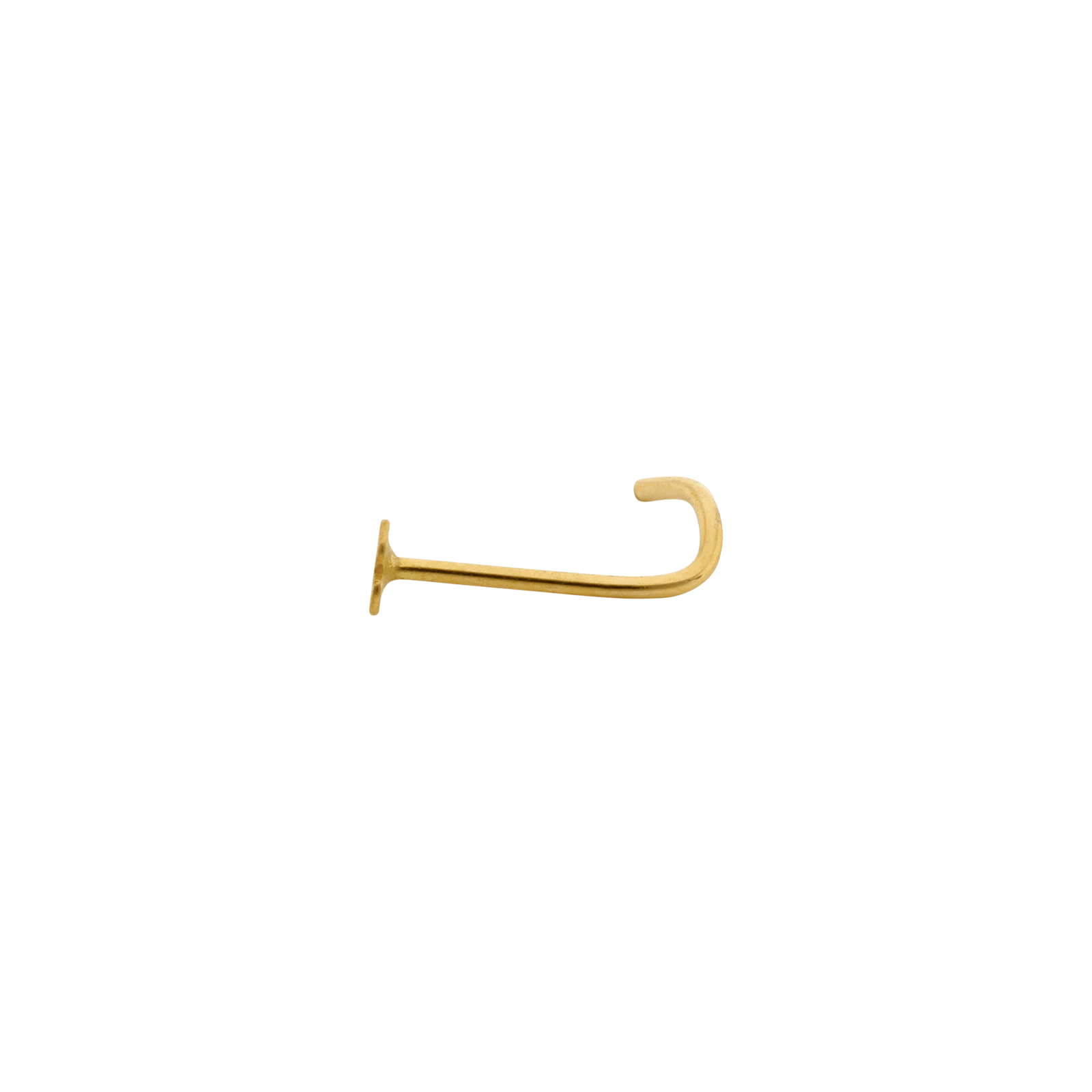 piercing nez or 18 carats Trèfle