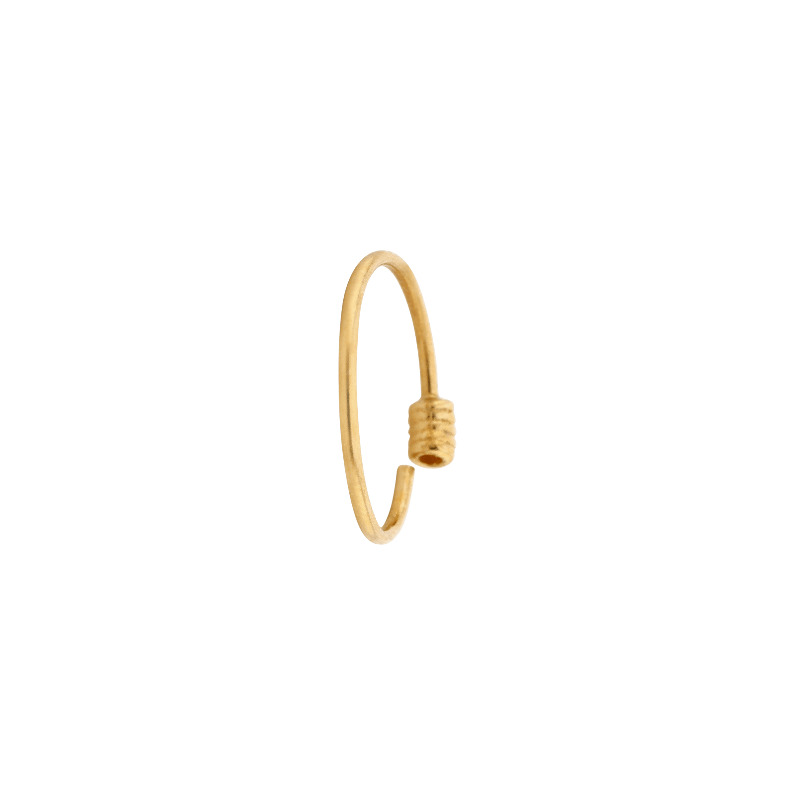 piercing nez anneau motif fil diamètre 9mm