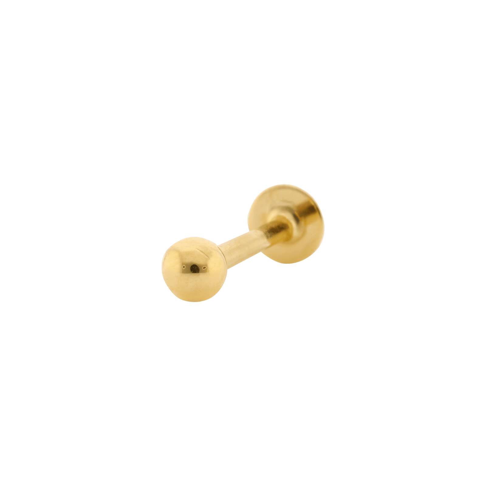 piercing arcade labret petite boule tige 10 millimètres