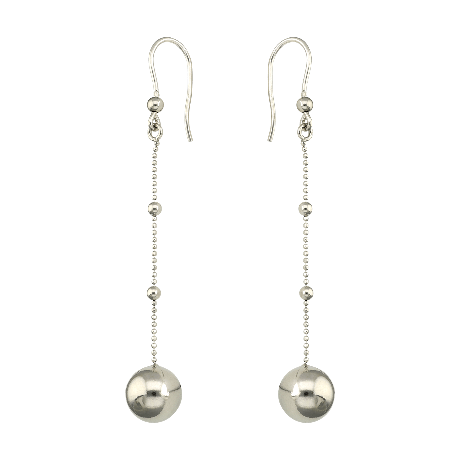 Boucles d'Oreilles Argent Pendentif blé