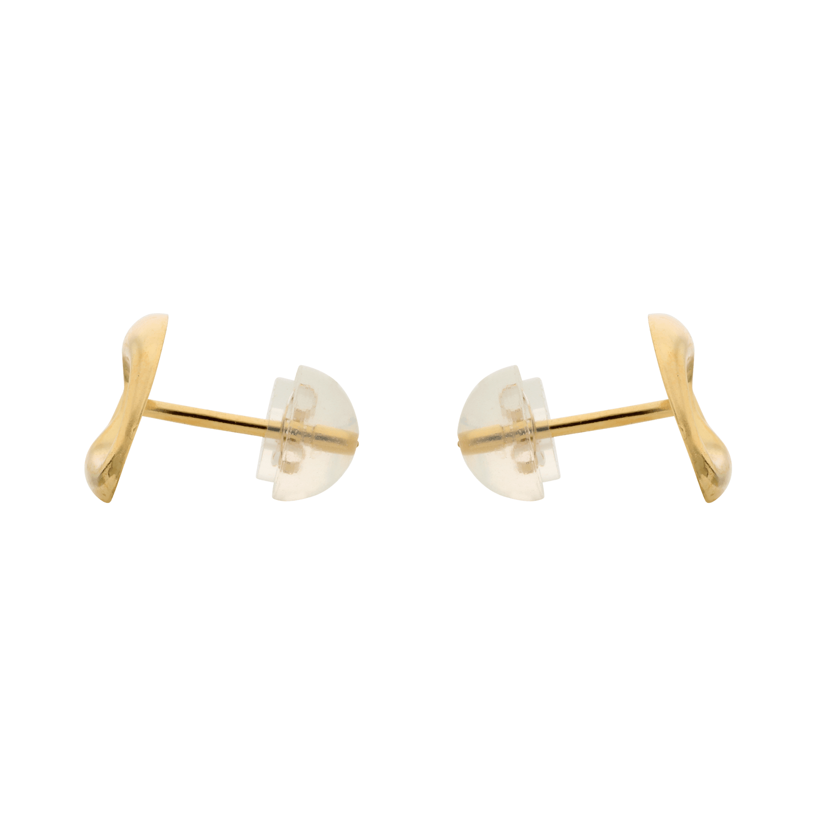 Boucles d'Oreilles grain de café 8/11 millimètres