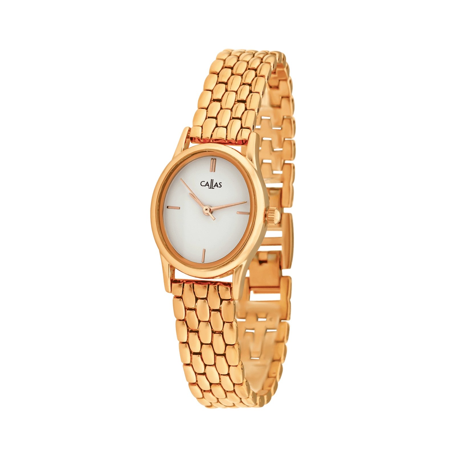 MONTRE CALLAS OVALE BRAC METAL