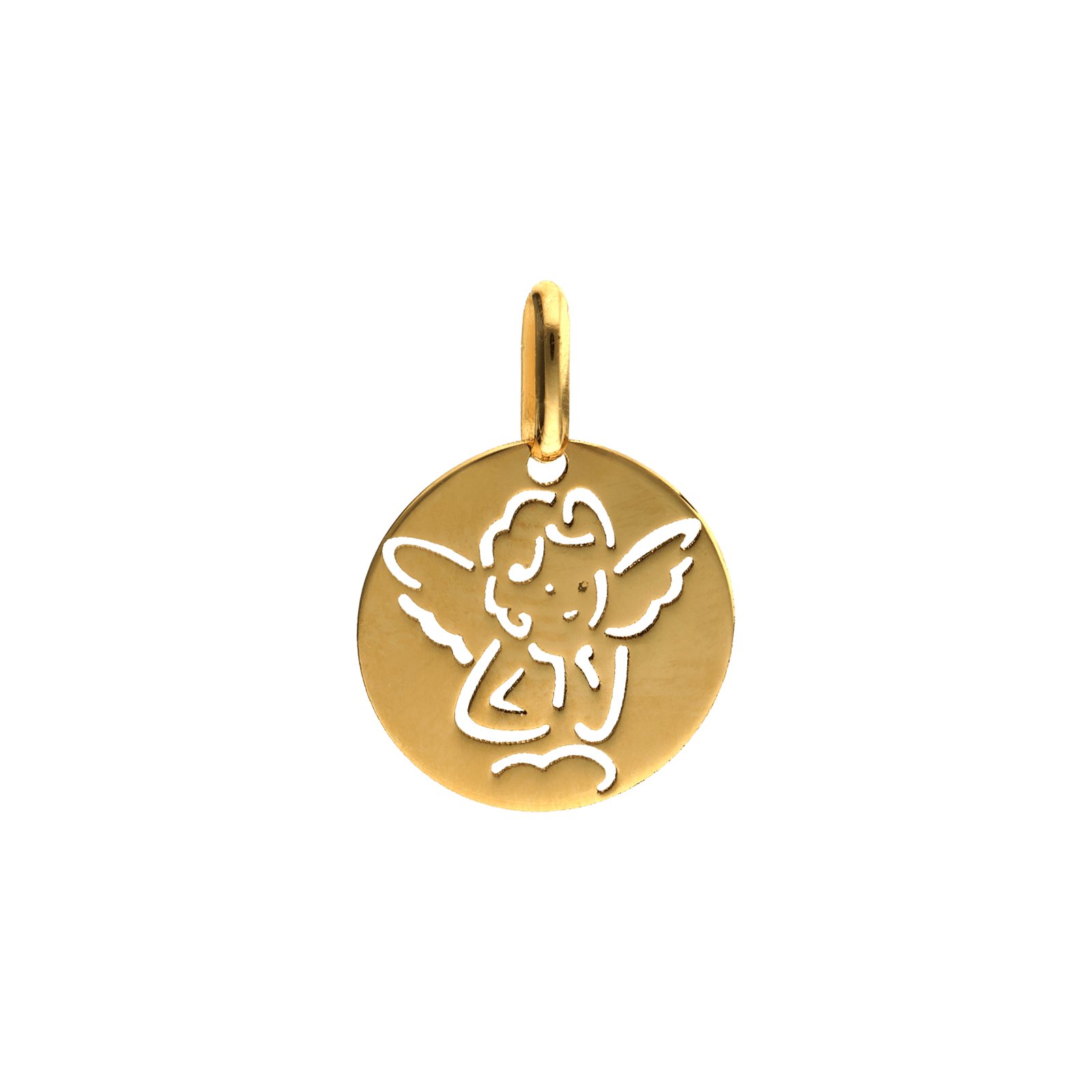 Pendentif Médaille ange ajourée