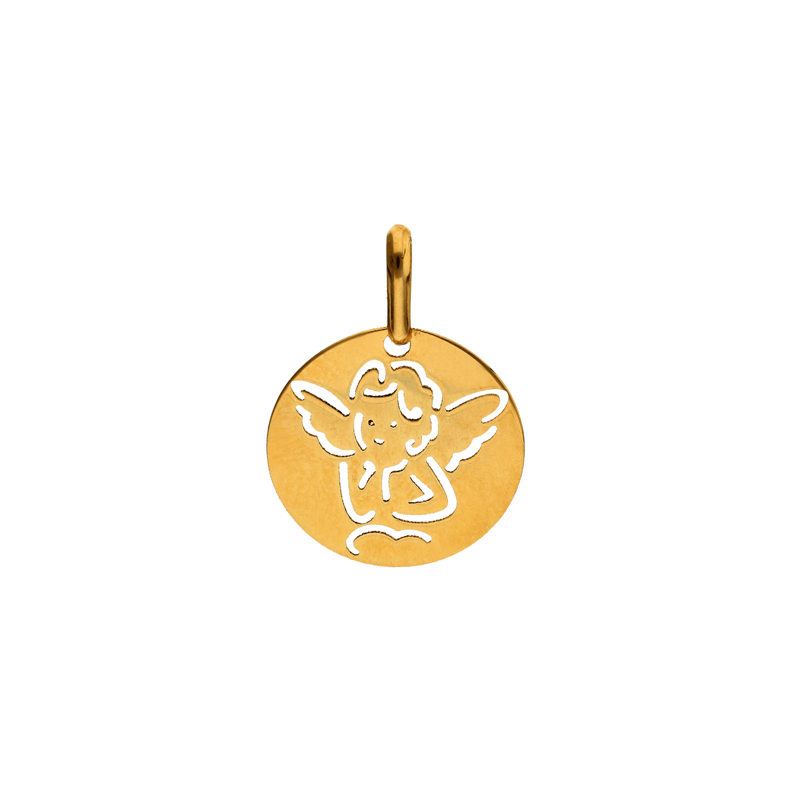 Pendentif Médaille ange ajourée