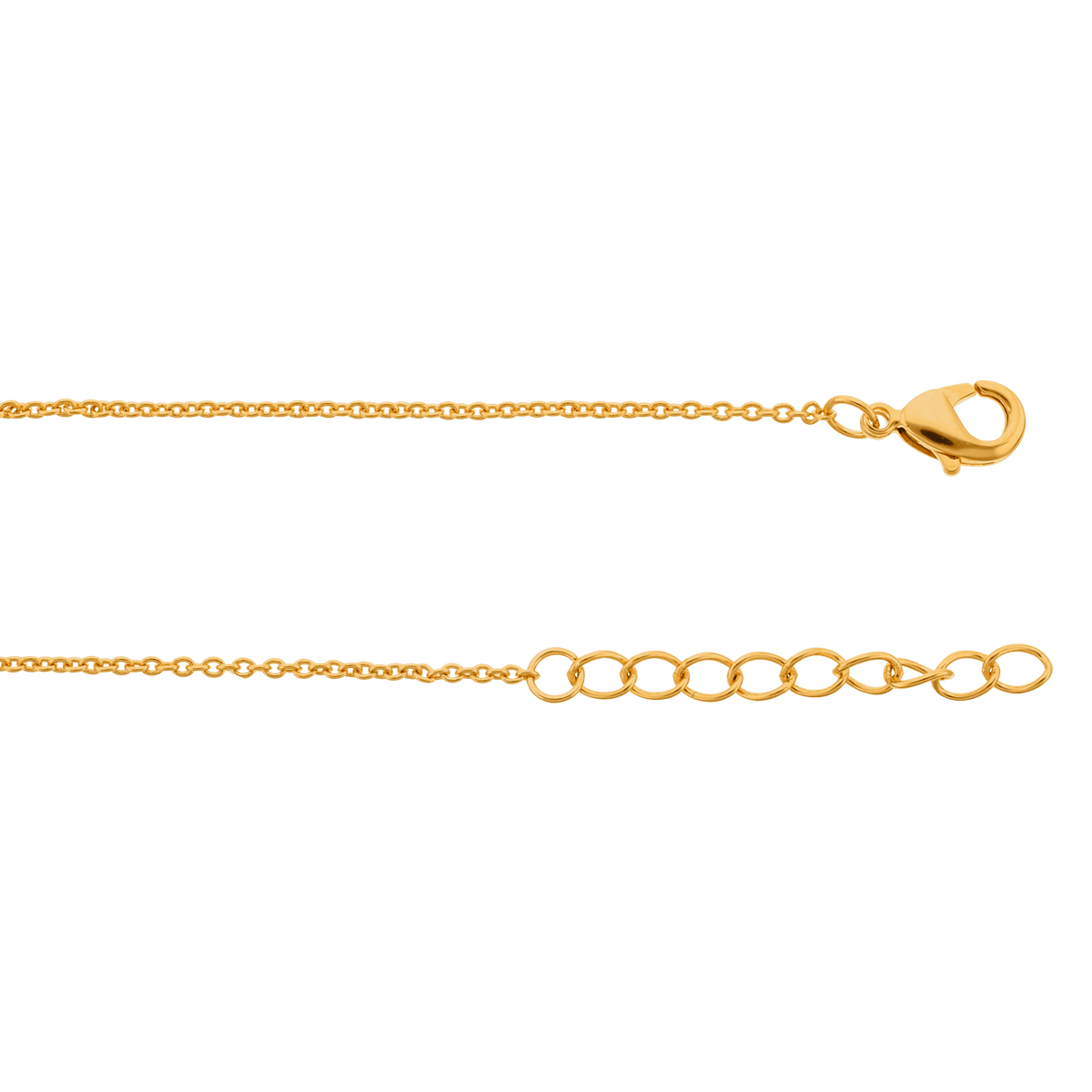 Bracelet Plaqué or motifs ovales entrelacés avec Oxydes