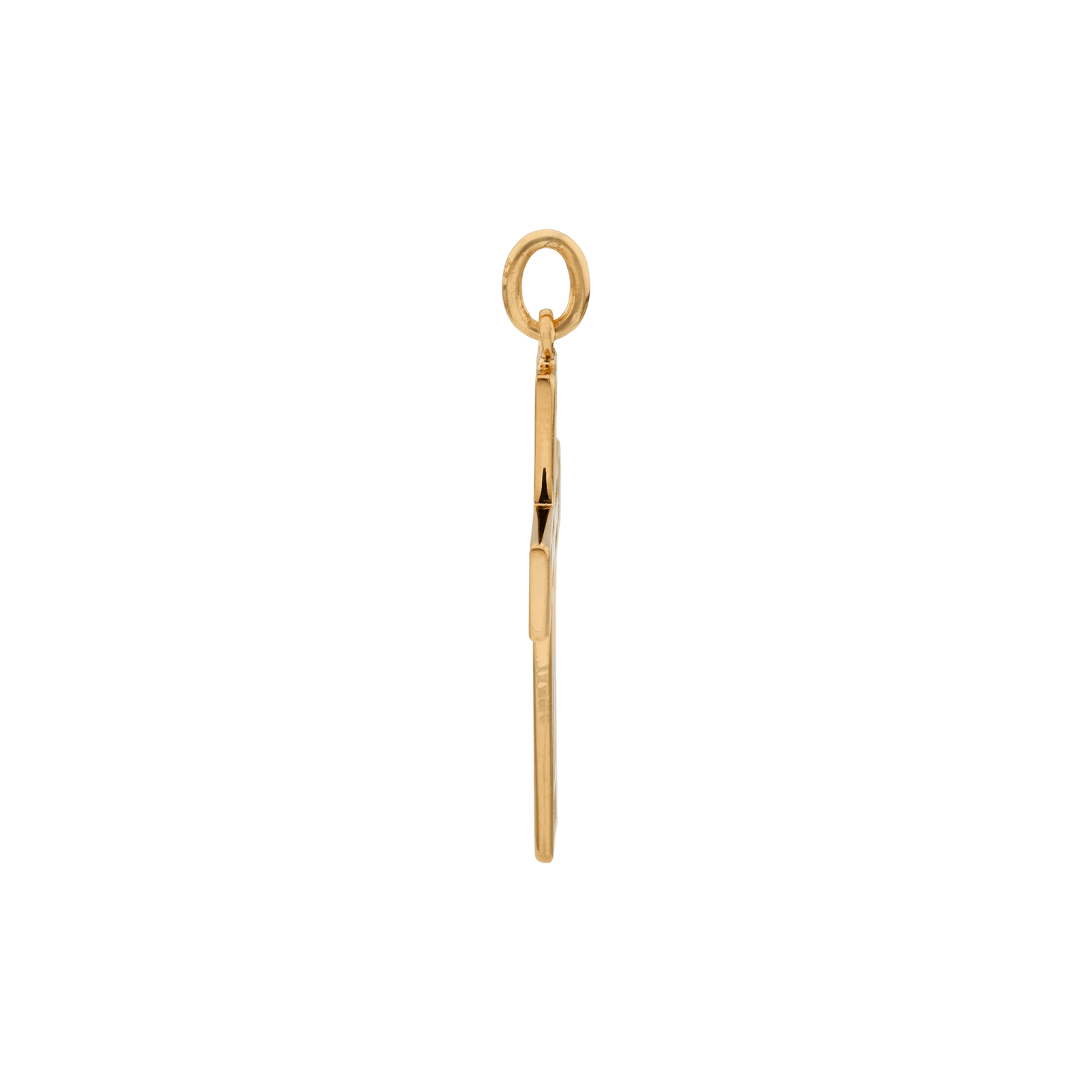 croix plaqué or ajouré