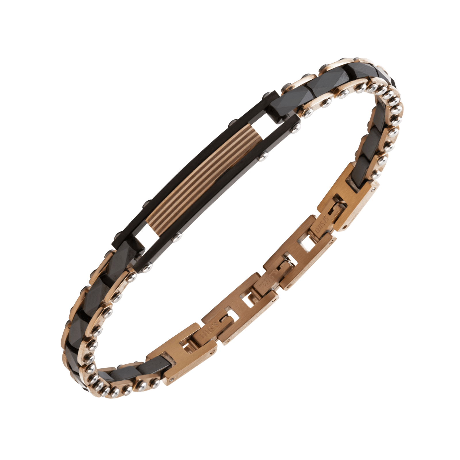 Bracelet Callas Acier Ion Plating Rose 21 centimètres