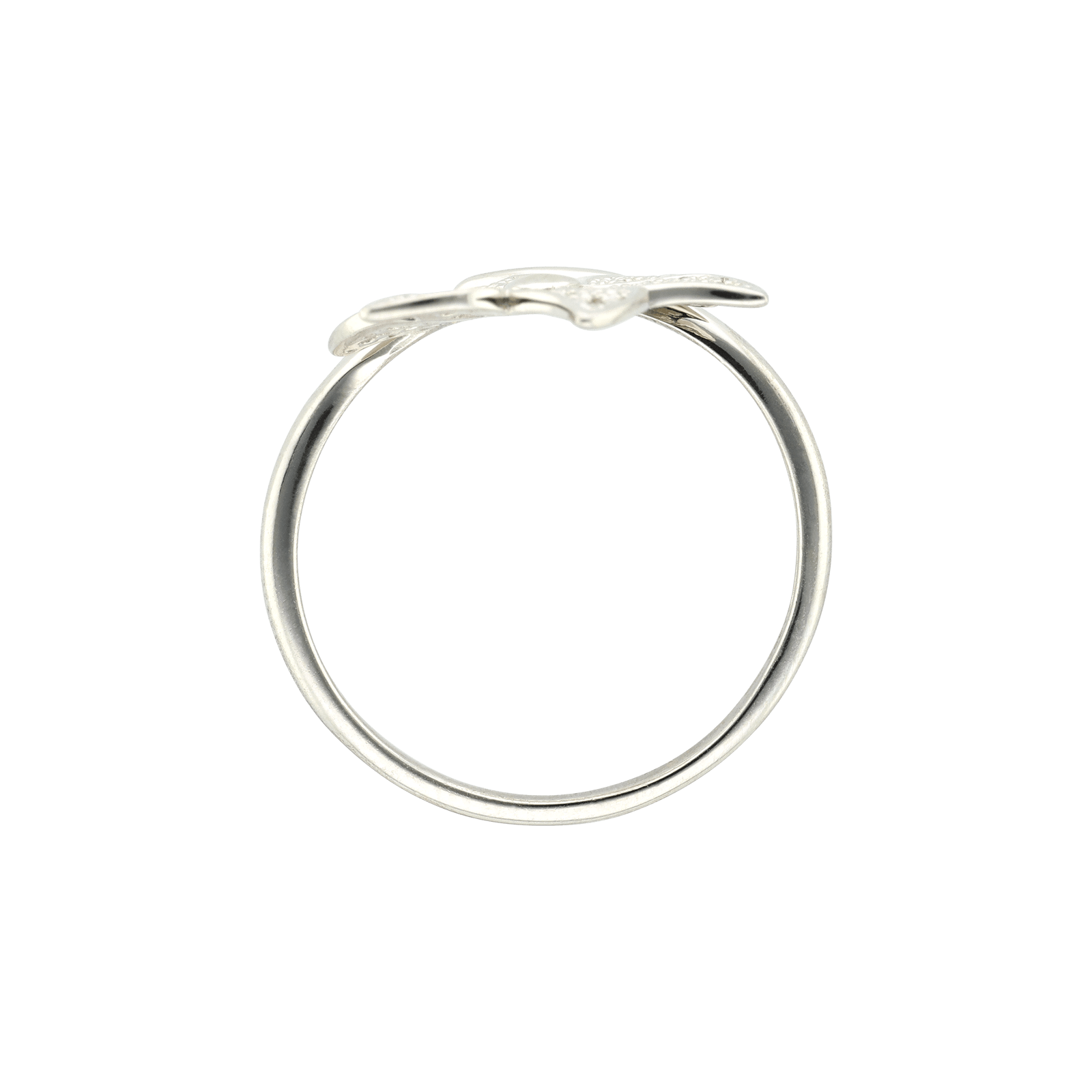 Bague Argent Fleur Filigrane - taille 50